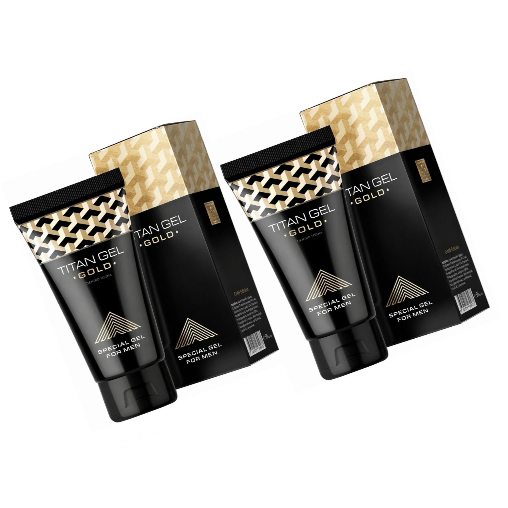 Pachet Promoțional 2 x Titan Gel Gold 50ml