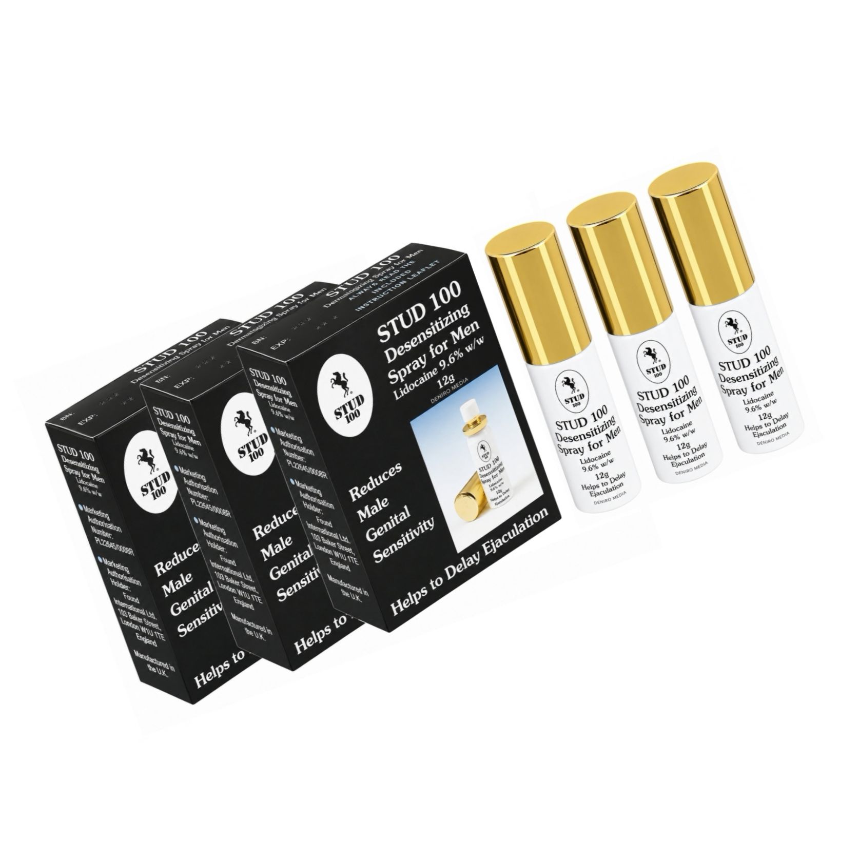 Pachet Promoțional 3 x Spray Stud 100 Original