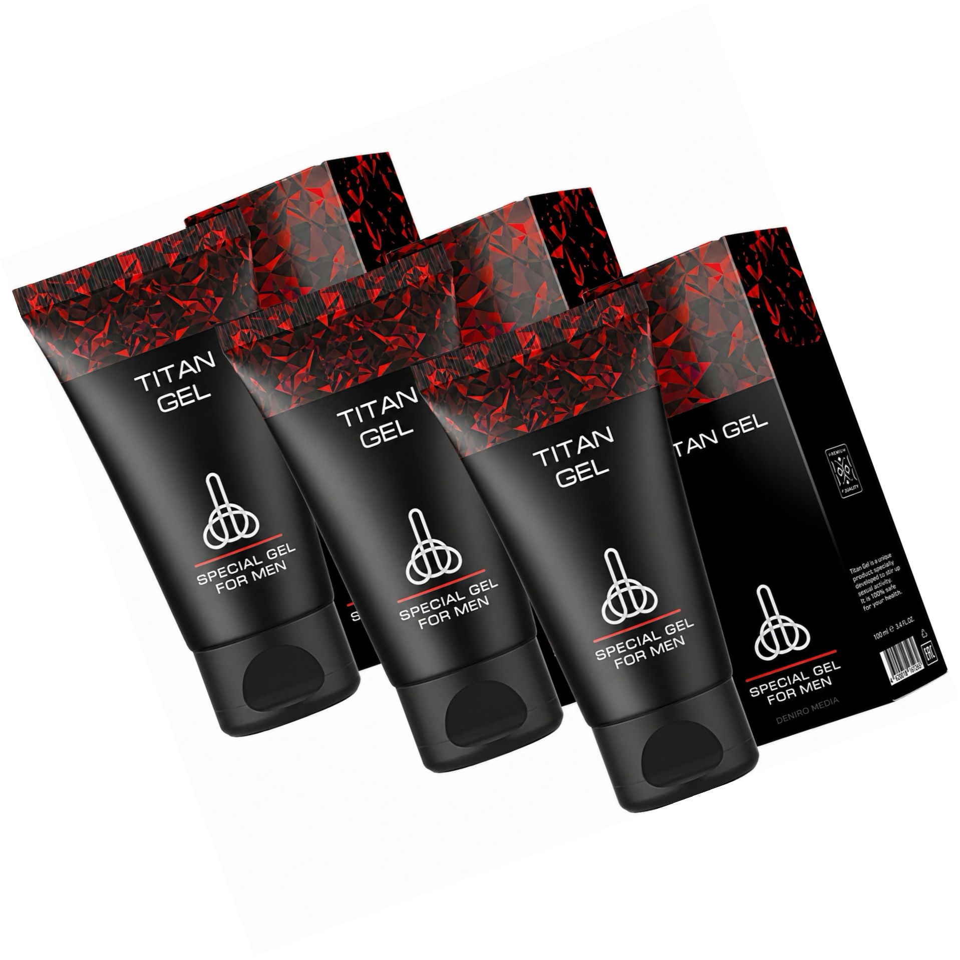 Pachet Promoțional 3 x Titan Gel 50ml