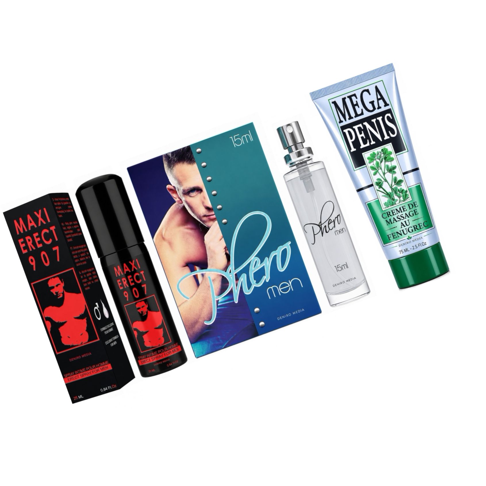 Pachet Putere Și Atracție: Spray, Parfum și Cremă