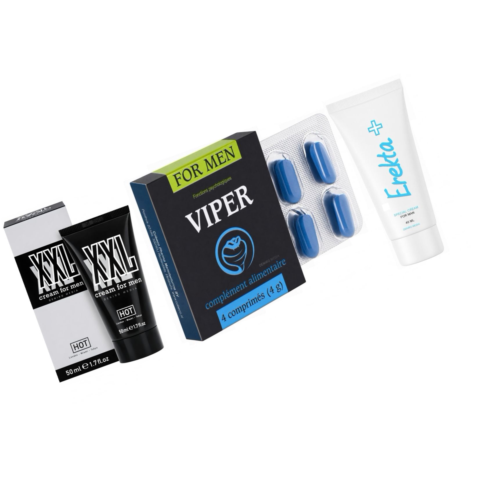 Pachet Putere Max: Kit pentru virilitate instantă