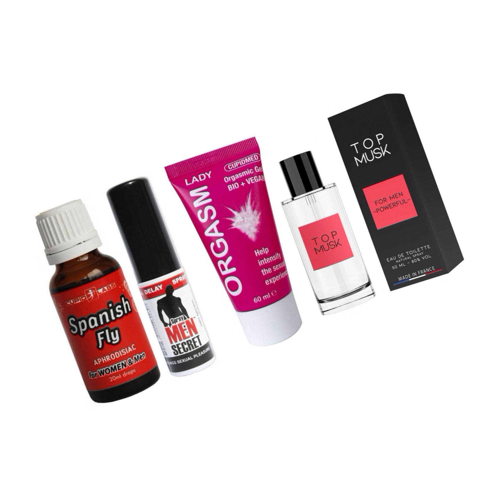 Pachet Putere și Pasiune: Control, Dorință, Extaz