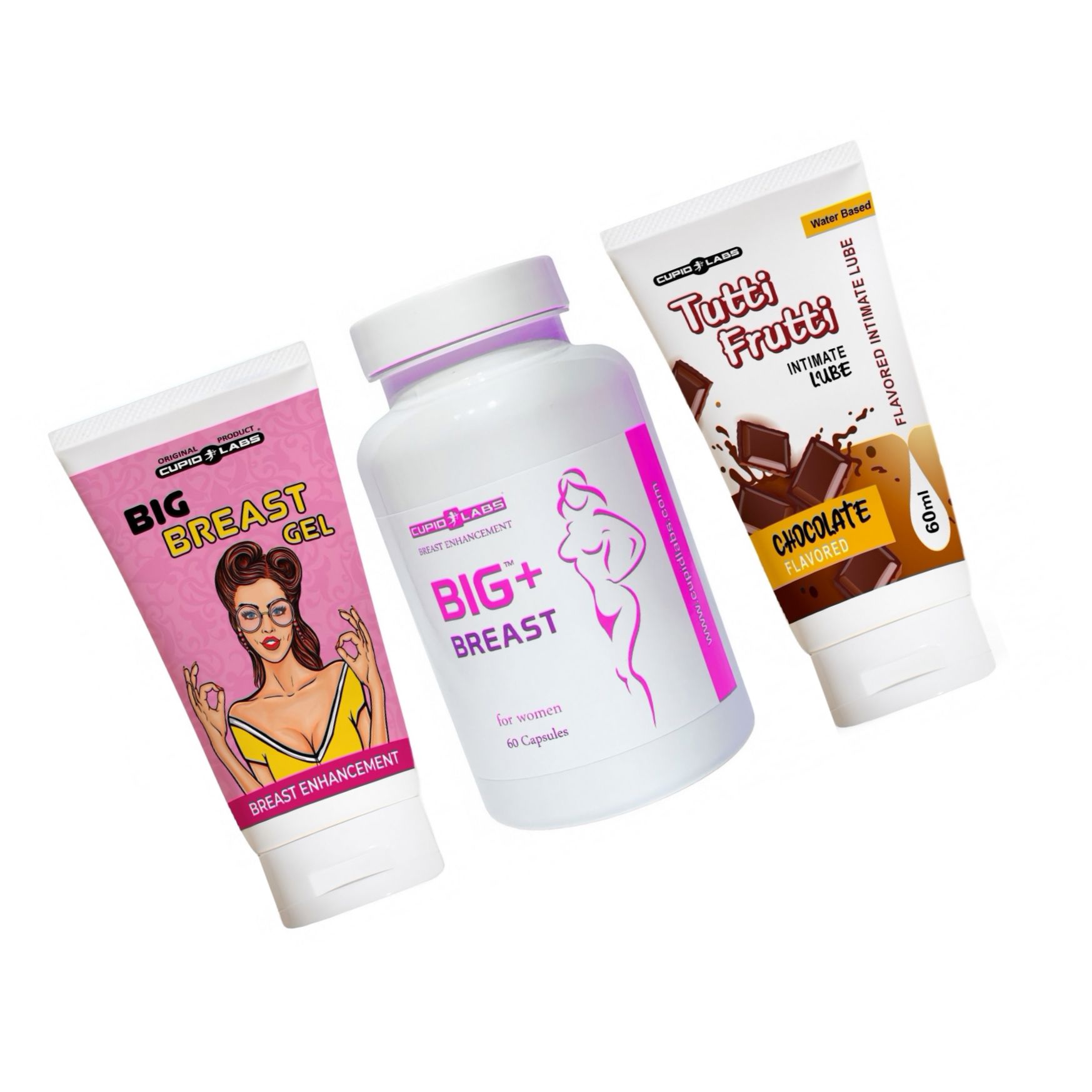 Pachet Sâni Fermi Și Seducție Ciocolată — Kit Complet