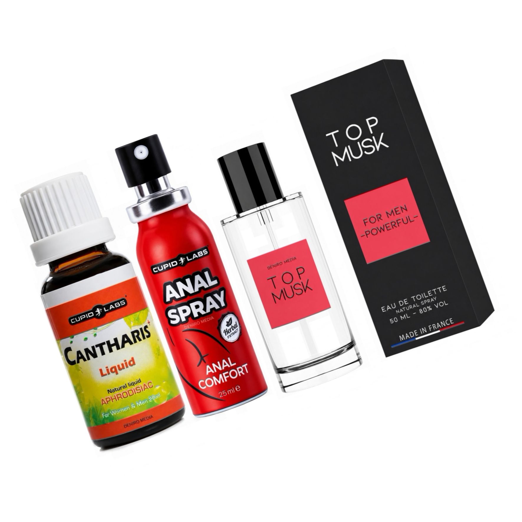 Pachet Seducţie Intensă: Kit Atracţie, Plăcere și Confort