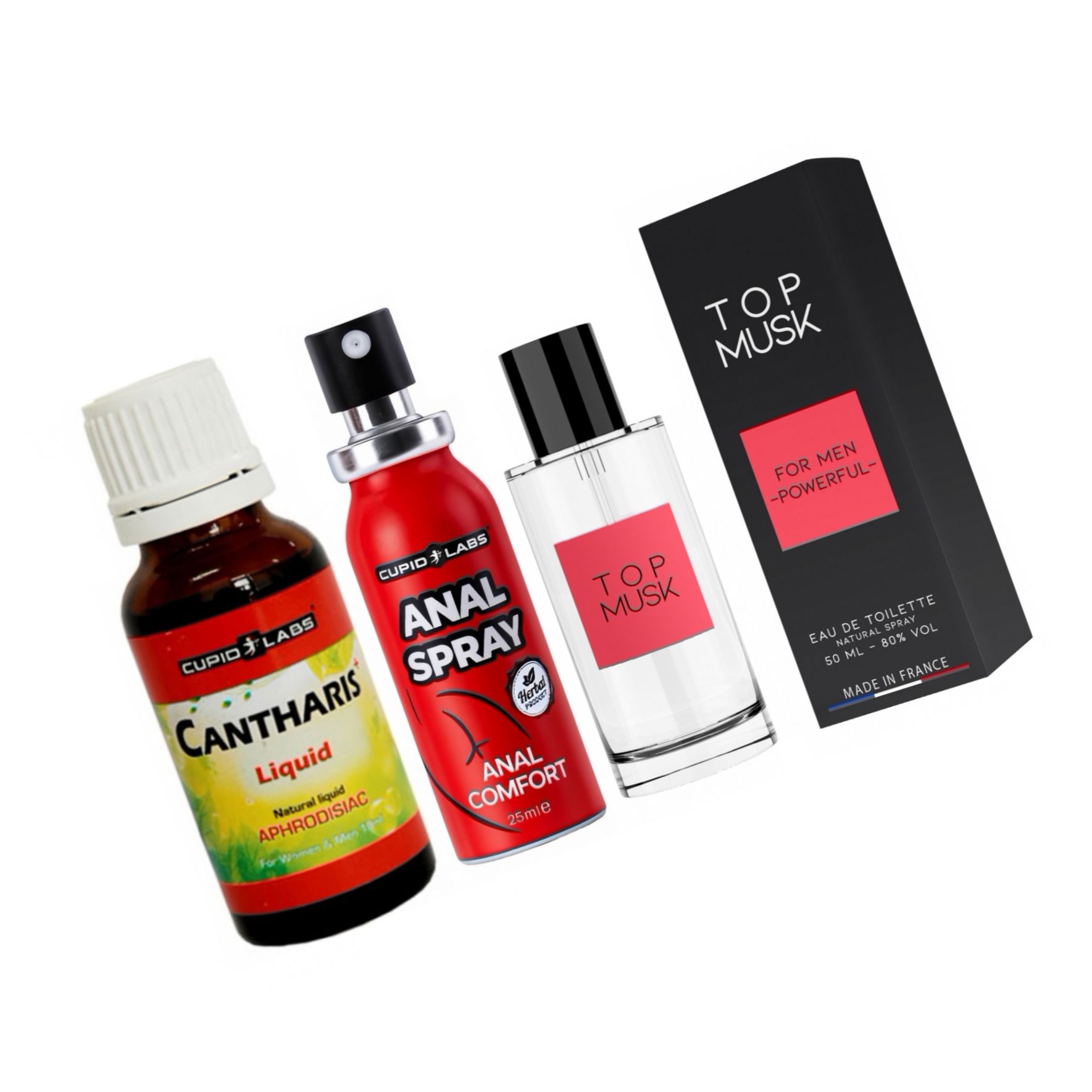 Pachet Seducţie Intensă: Kit Atracţie, Plăcere și Confort