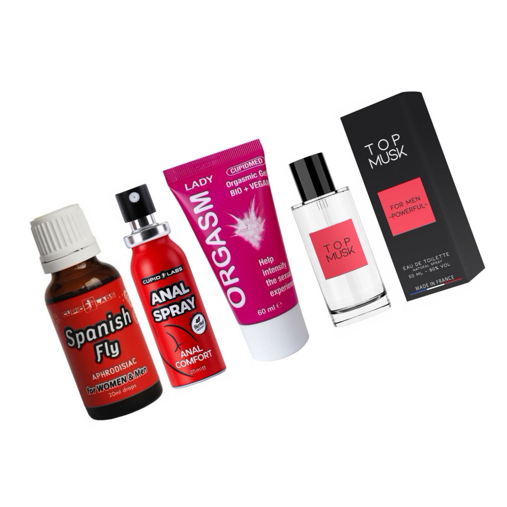 Pachet Seducție Intensă: Kit Plăcere, Dorință