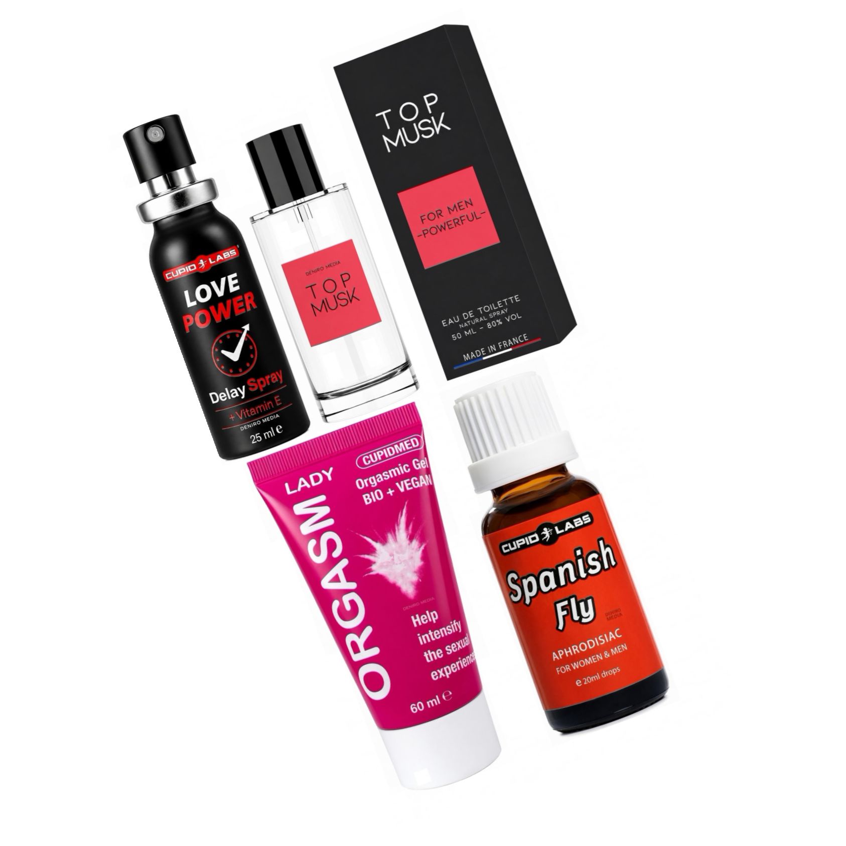 Pachet Seducţie Totală: Kit Plăcere și Control