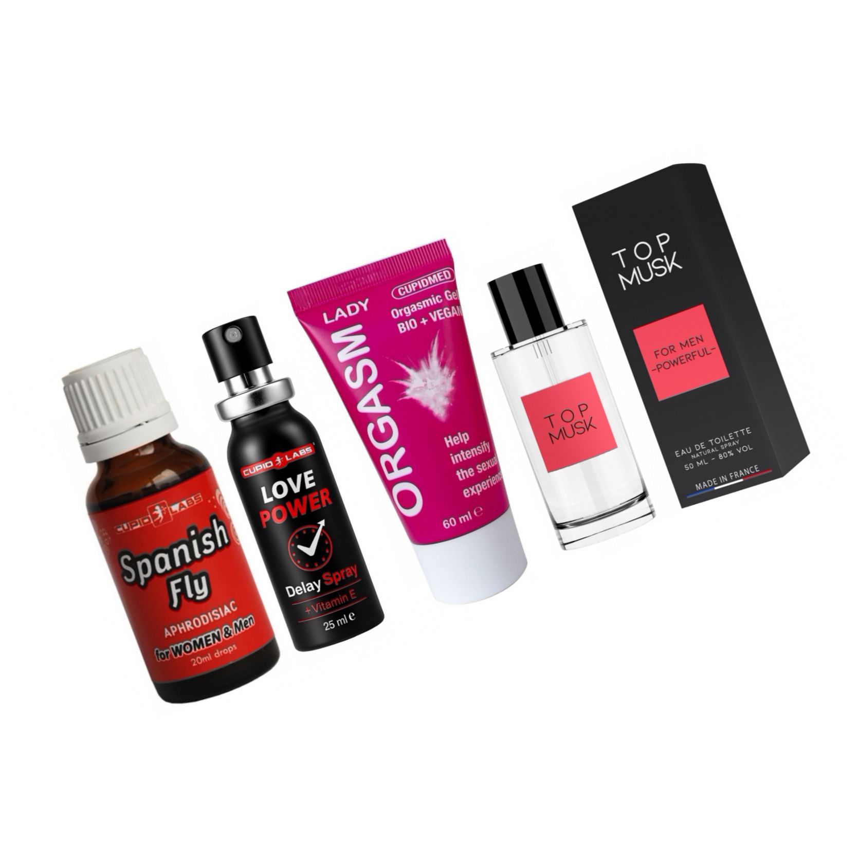 Pachet Seducţie Totală: Kit Plăcere și Control