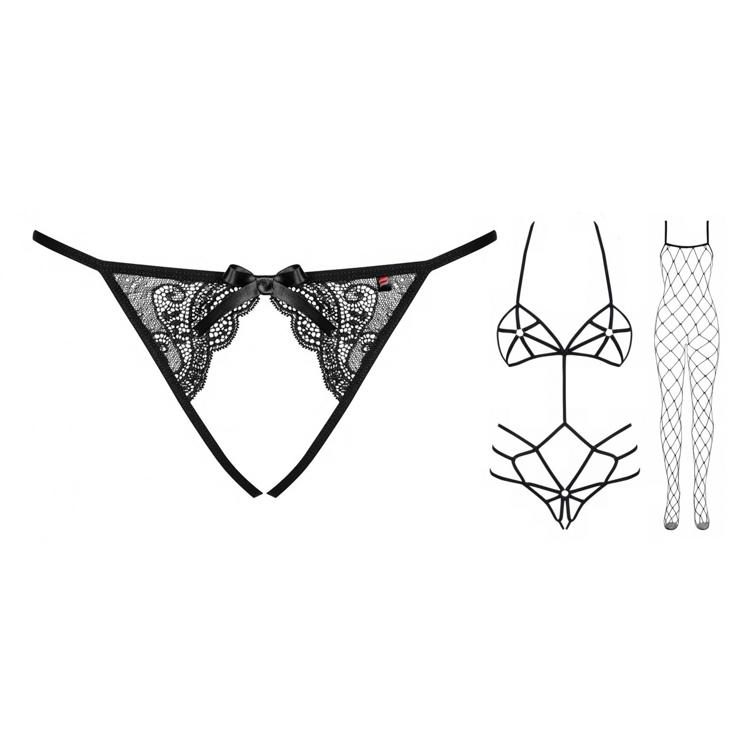 Pachet Seducție Totală: Kit Servitoare și Catsuit