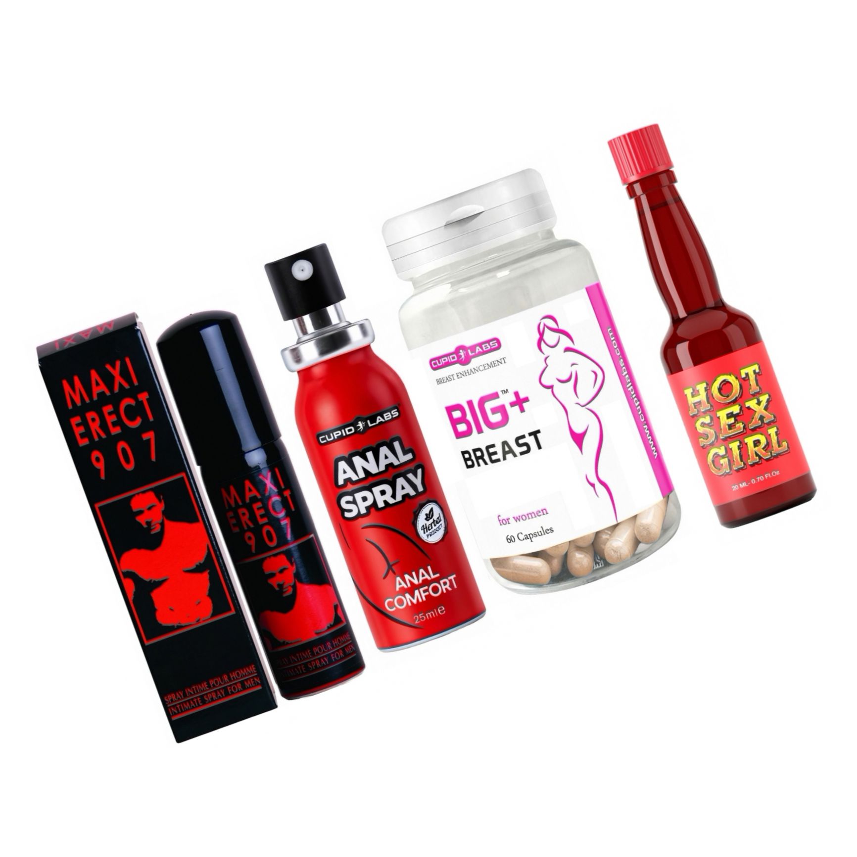 Pachet Seducție Totală: Mărire, Erecție și Plăcere