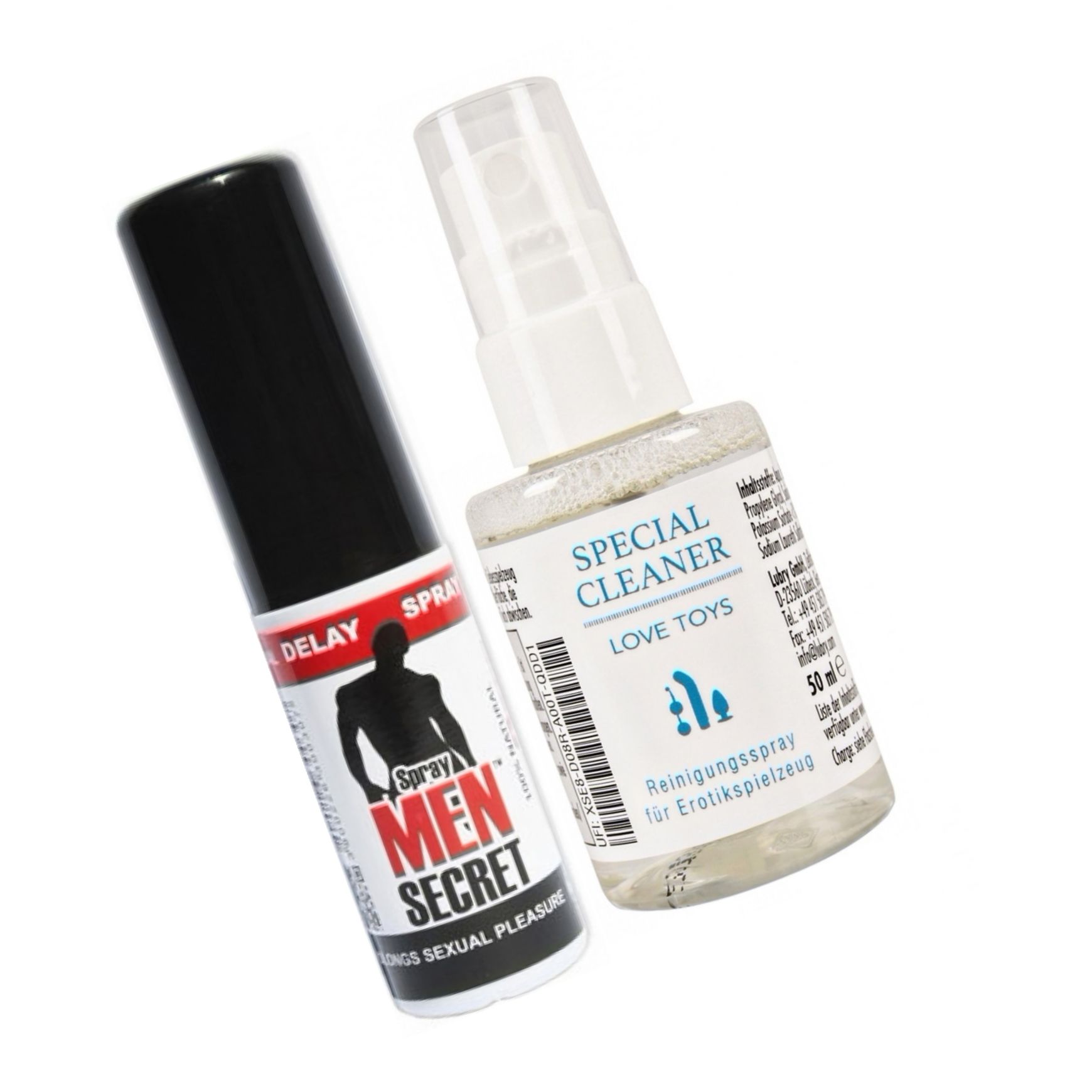 Pachet Spray Ejaculare Precoce Men Secret 15ml + Special Cleaner Love Toys 50ml