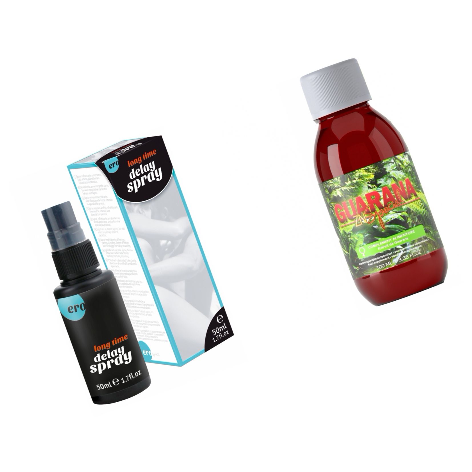 Pachet Spray HOT Delay + Afrodisiac Guarana ZN Special 100ml