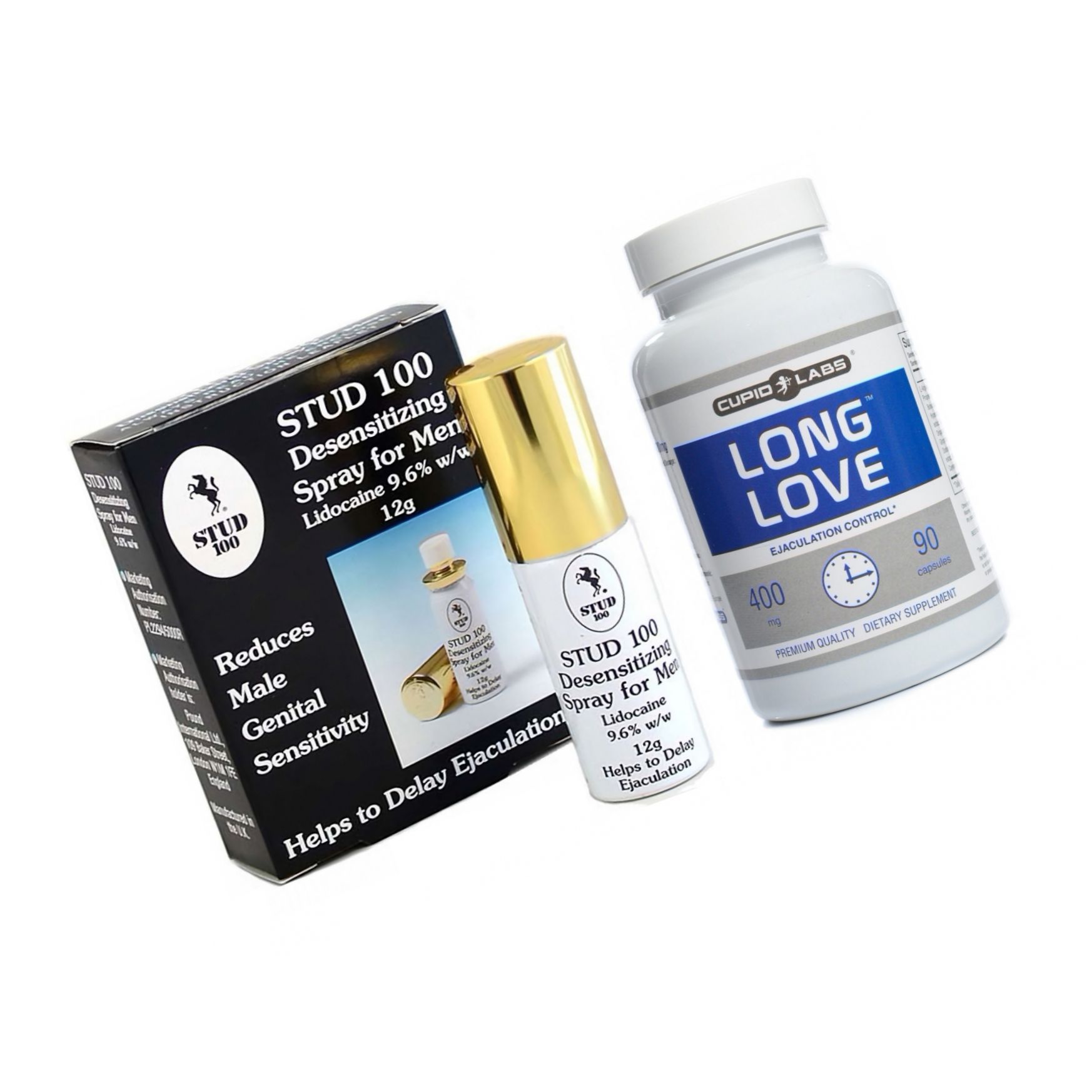 Pachet Spray Stud 100 Și Pastile Long Love