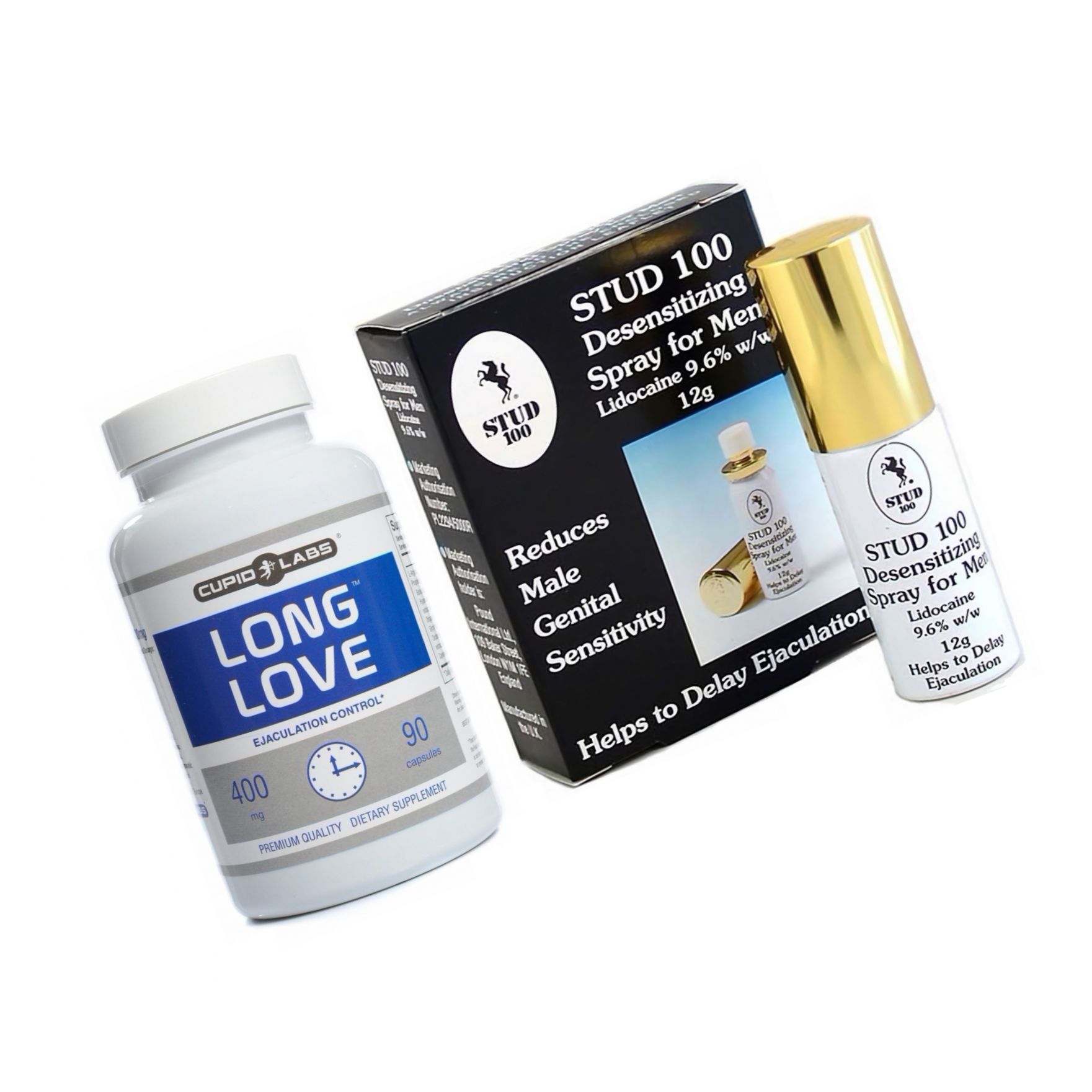 Pachet Spray Stud 100 Și Pastile Long Love