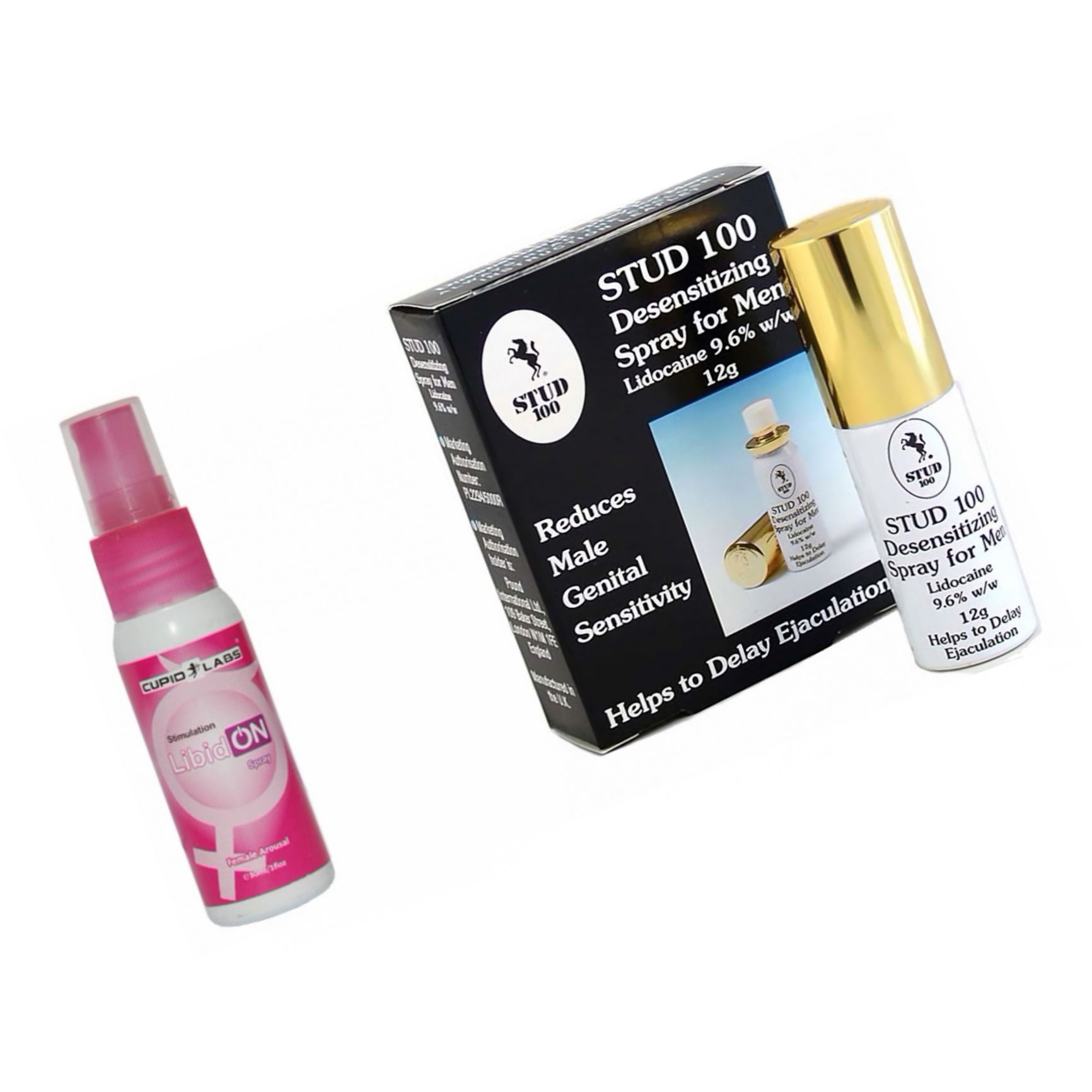 Pachet Spray Stud 100 Original + Spray Femei LibidON 30ml