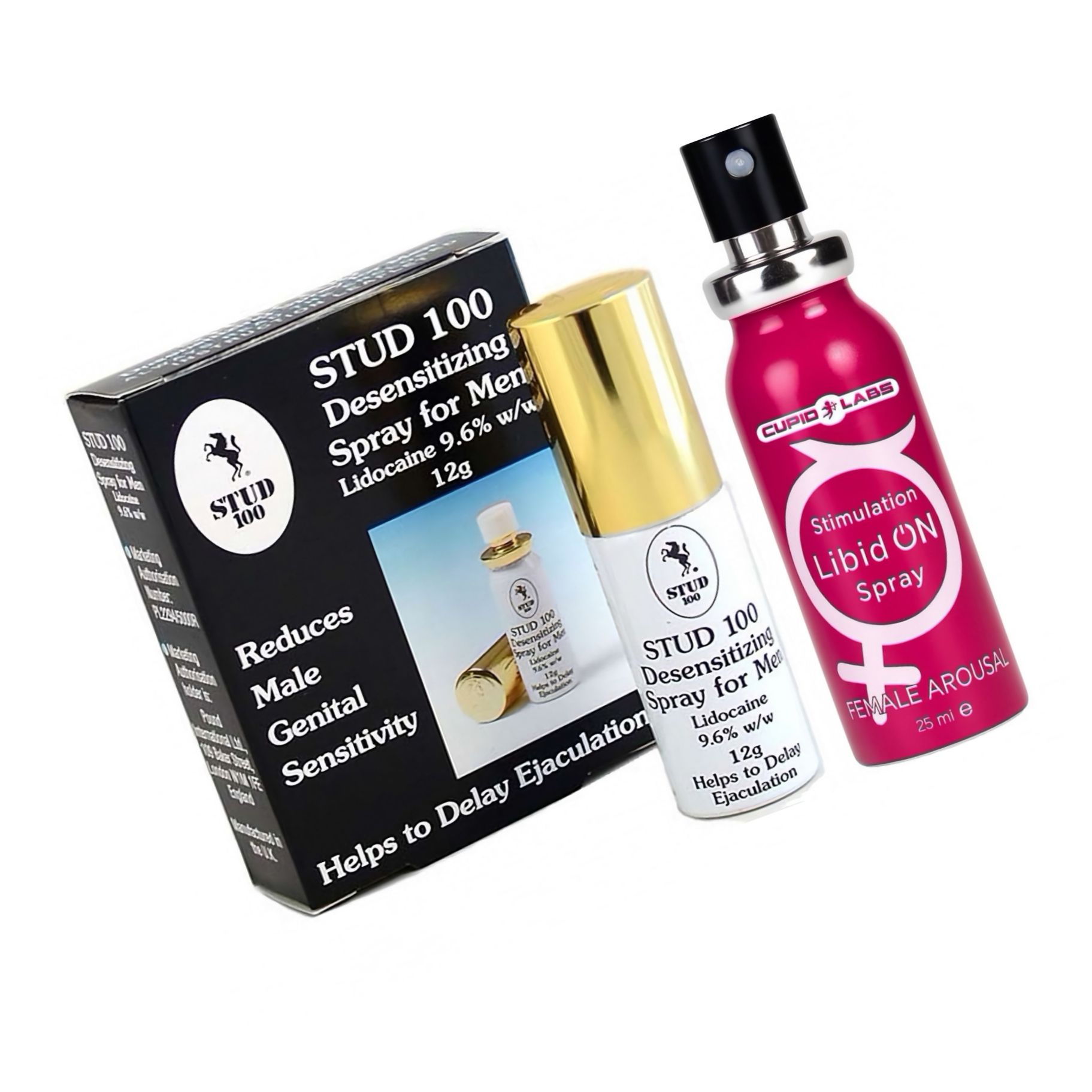 Pachet Spray Stud 100 Original + Spray Femei LibidON 30ml