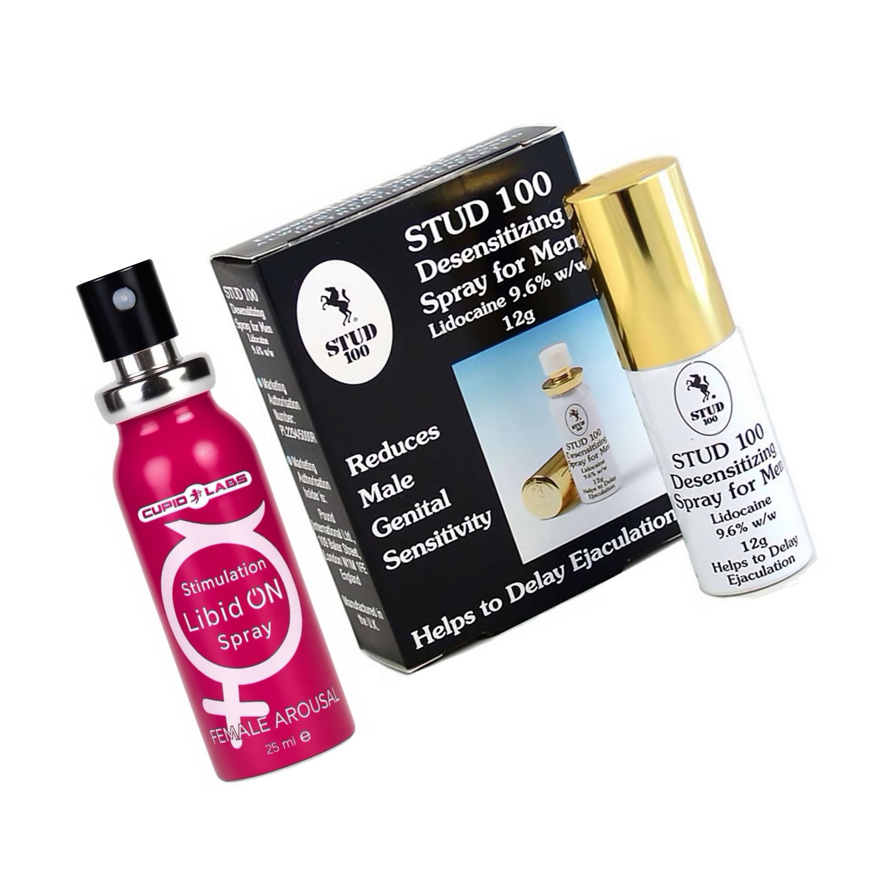 Pachet Spray Stud 100 Original + Spray Femei LibidON 30ml