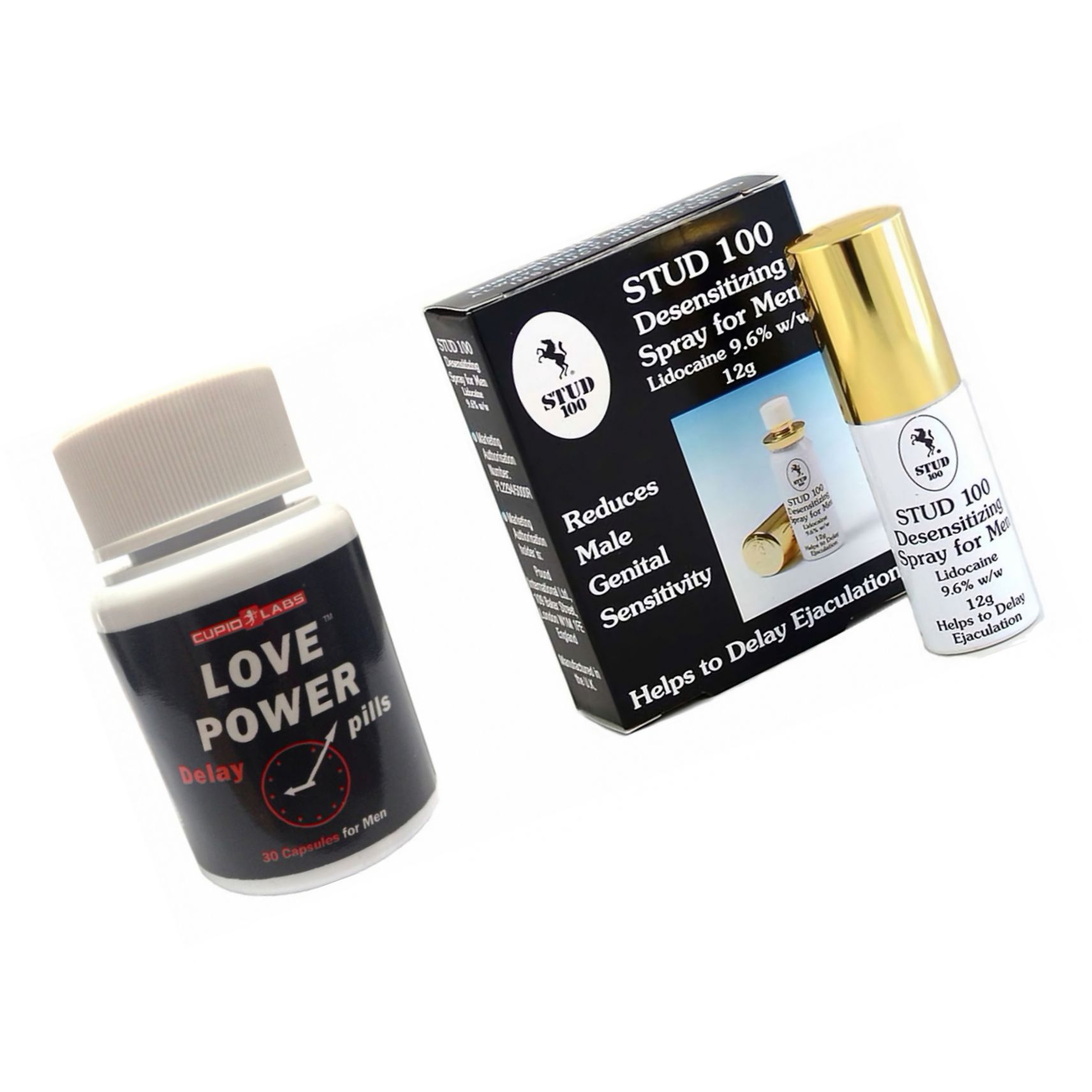 Pachet Spray Stud 100 + Pastile Love Power