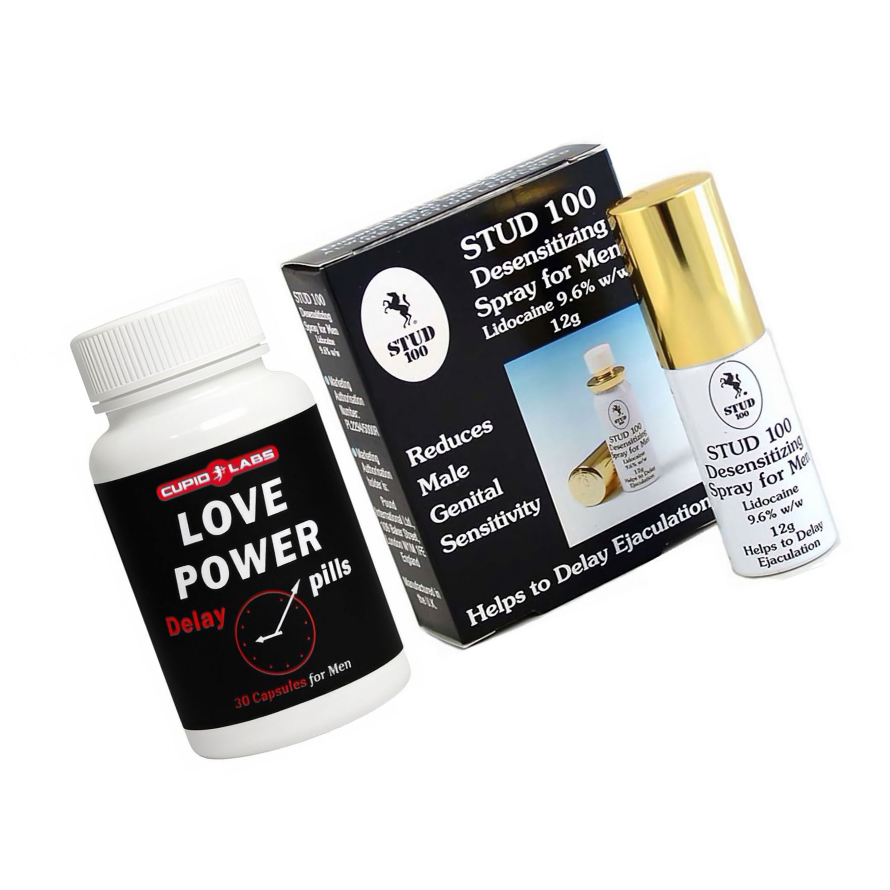 Pachet Spray Stud 100 + Pastile Love Power