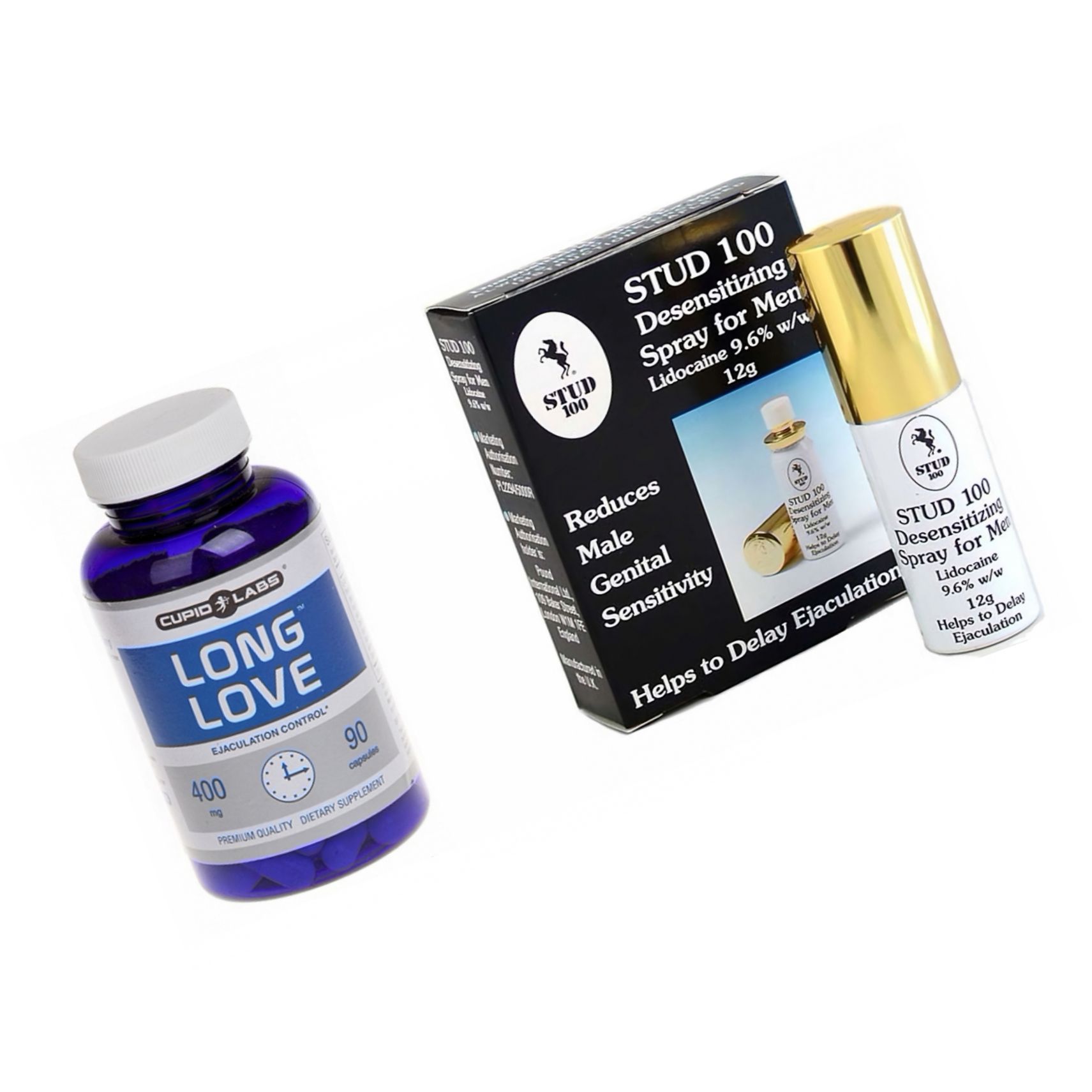 Pachet Spray Stud 100 Si Pastile Long Love