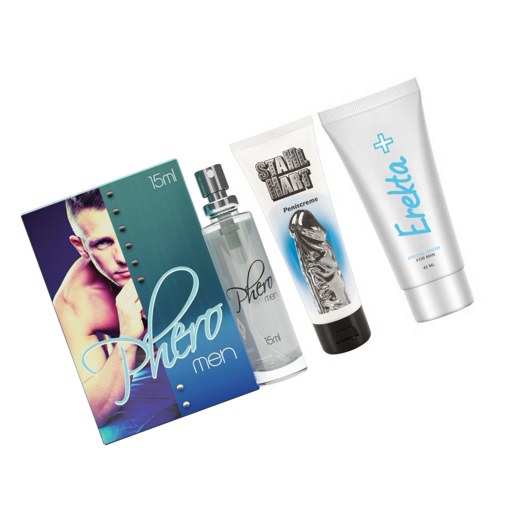 Pachet SuperPutere: Erecții, Atracție și Încredere