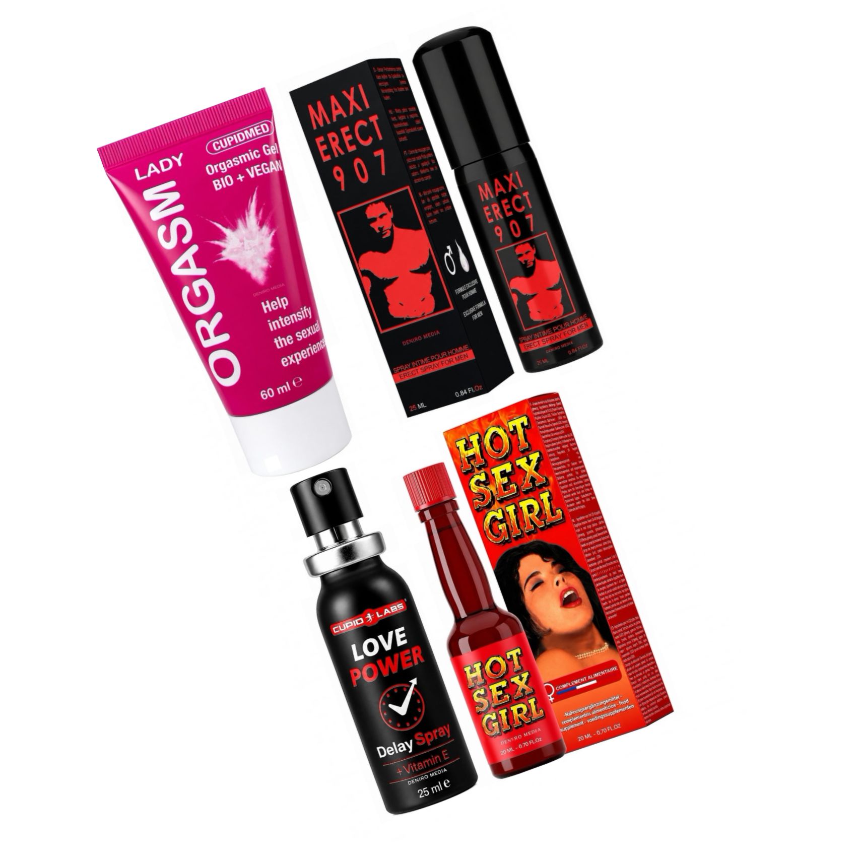 Pachet SuperPutere: Kit Intensitate pentru Cuplu
