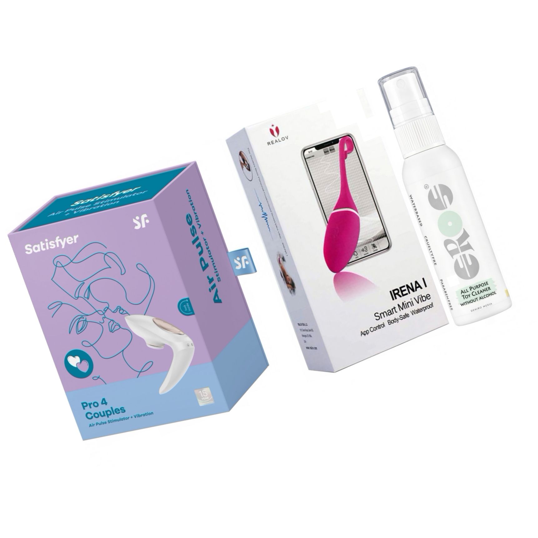 Pachet Trio: Extaz Instant pentru Cuplu