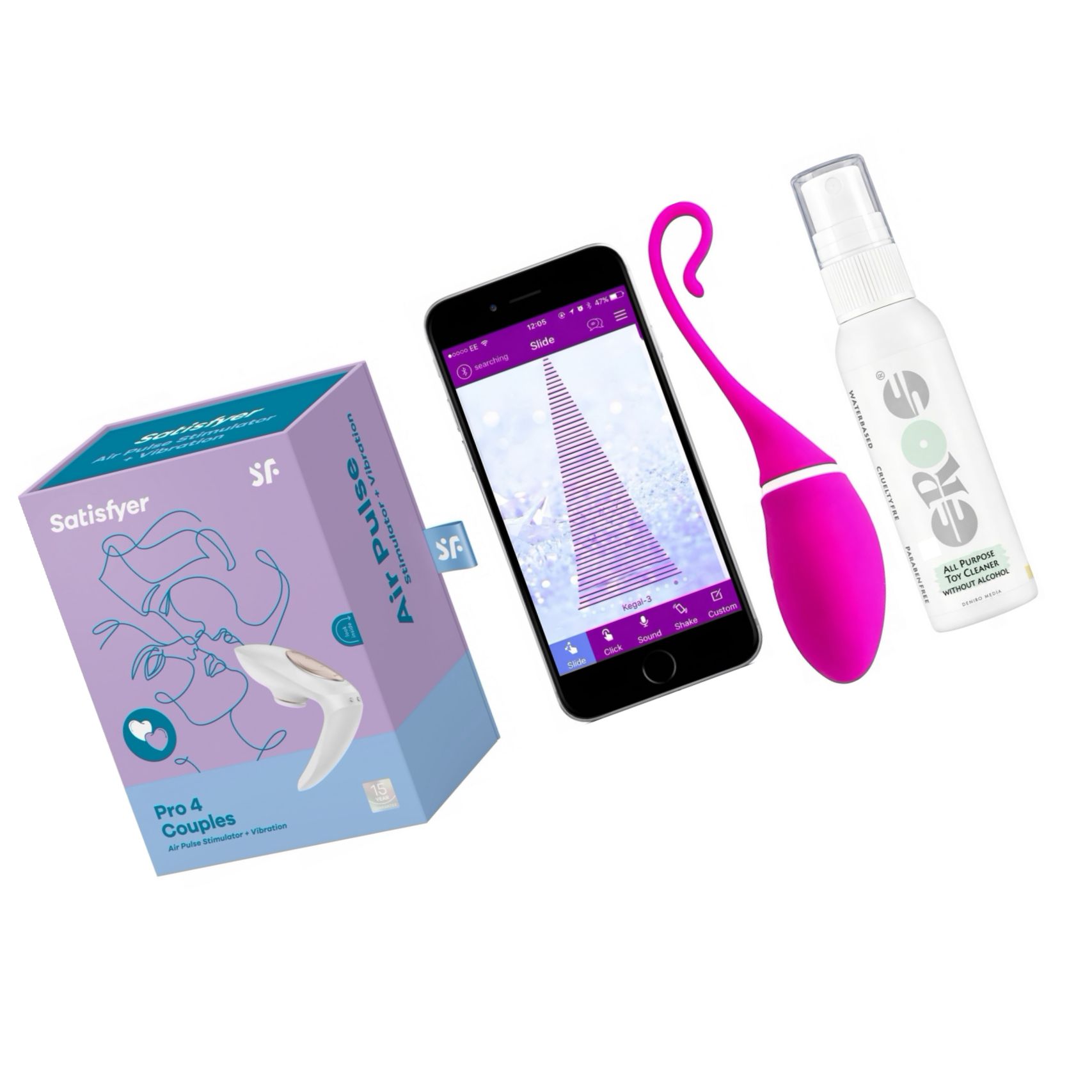 Pachet Trio: Extaz Instant pentru Cuplu