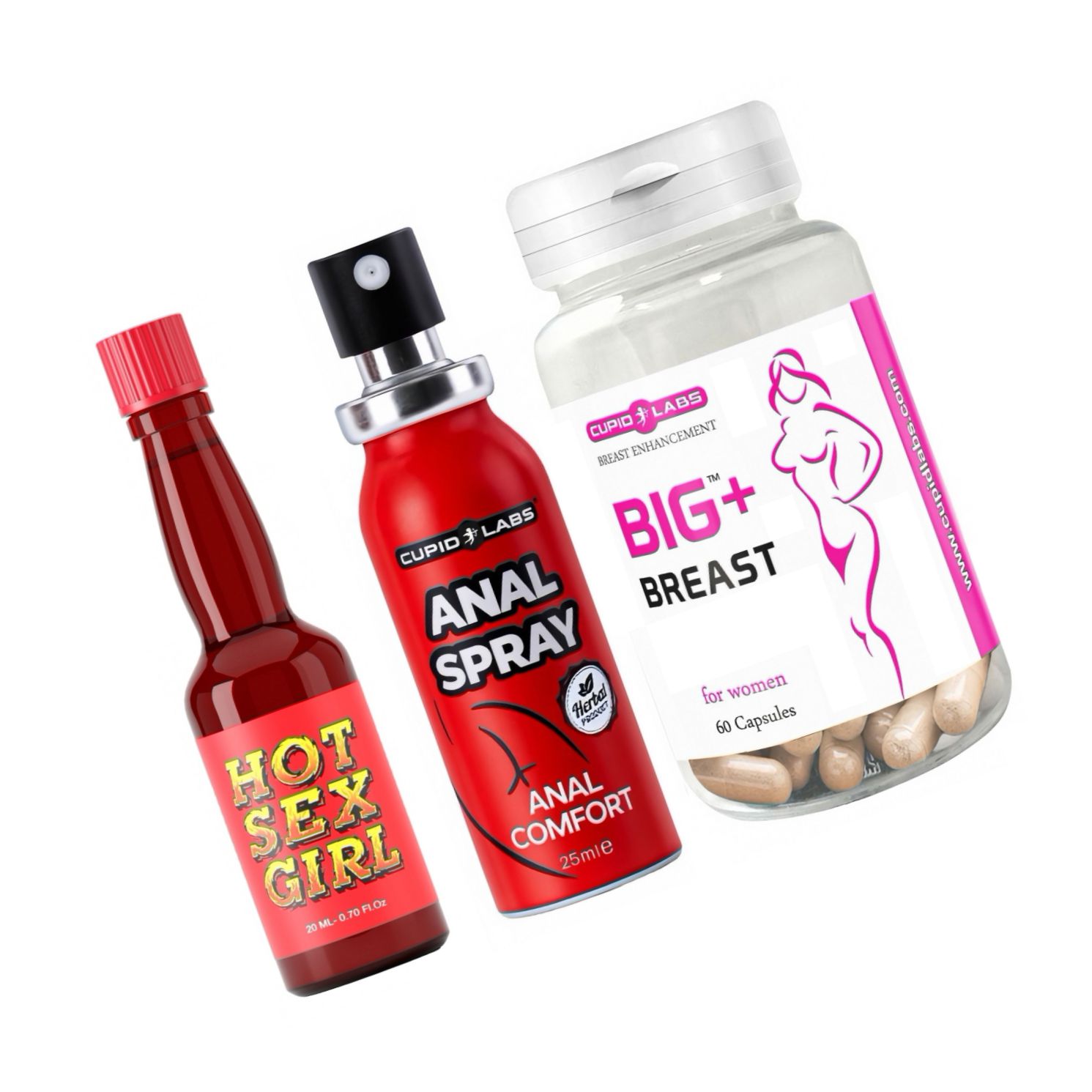 Pachet Trio: Încredere, Plăcere și Confort Instant