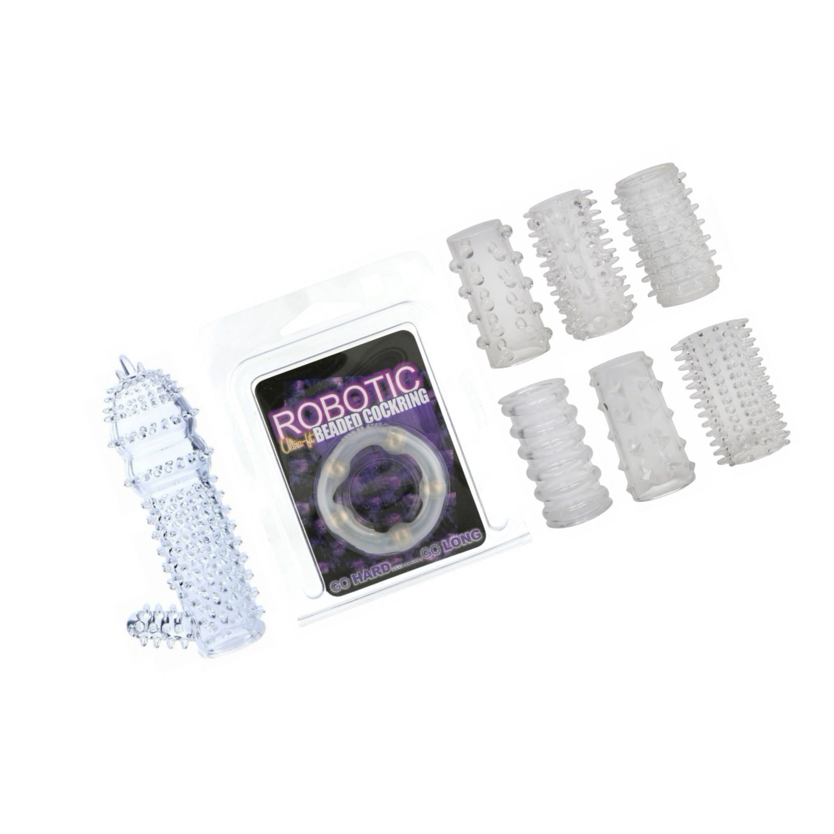 Pachet Trio Transparent: Anduranță și Plăcere Intensă