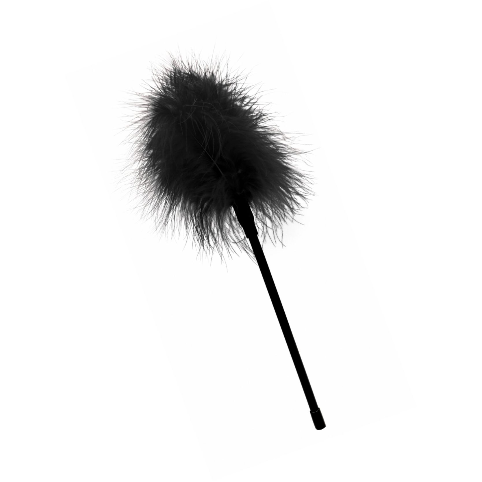 Pămătuf Feather Tickler Negru