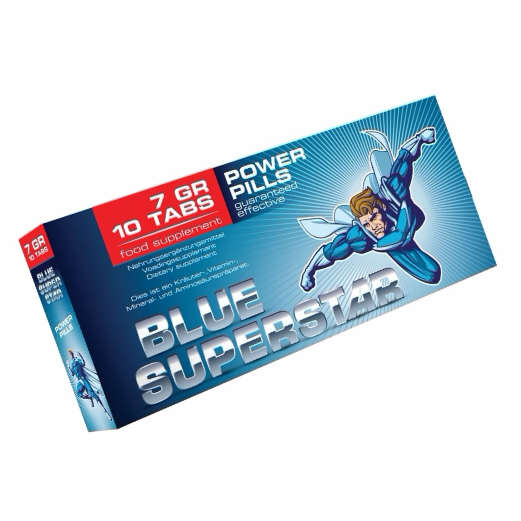 Pastile Erectie Blue Superstar