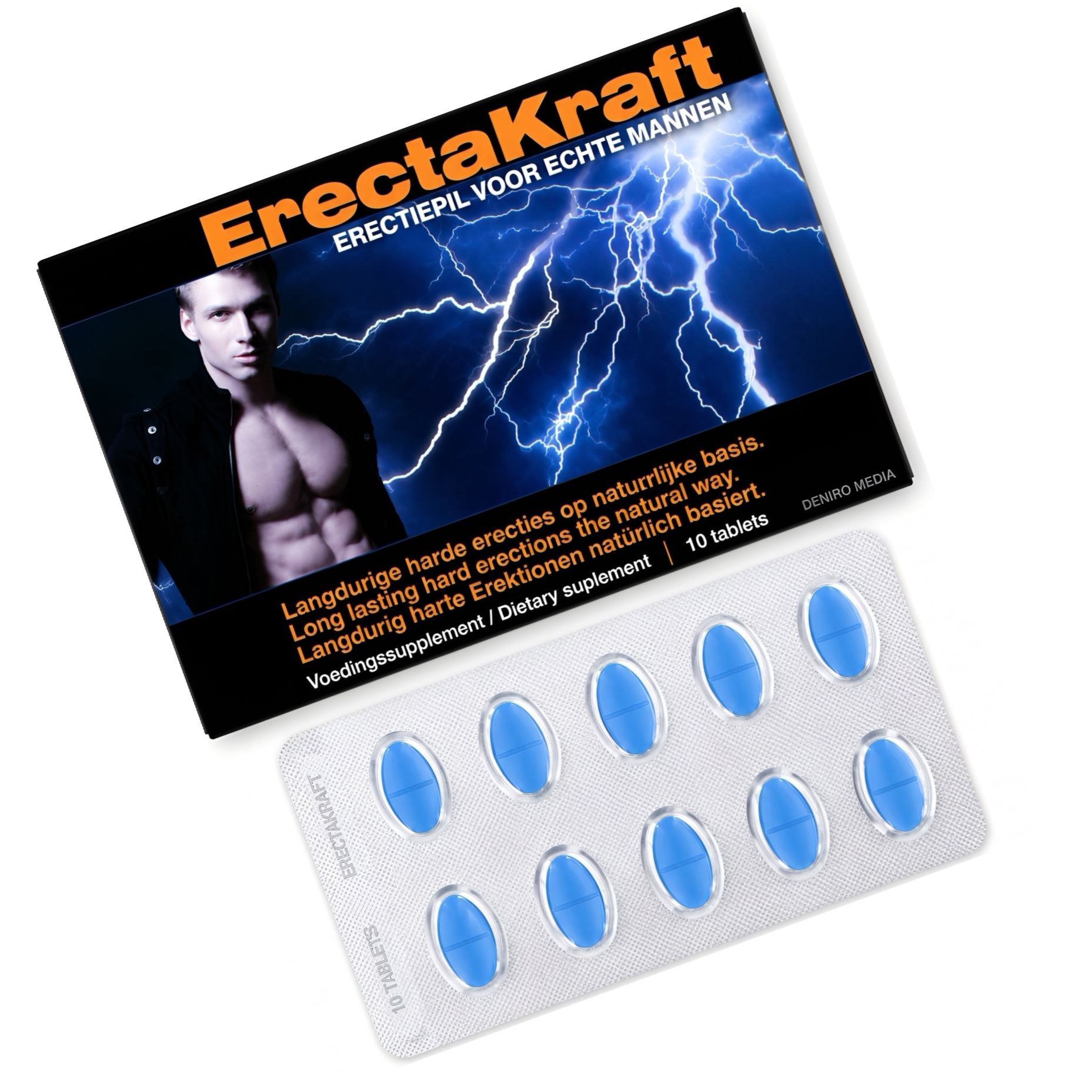 Pastile Erecție ErectaKraft