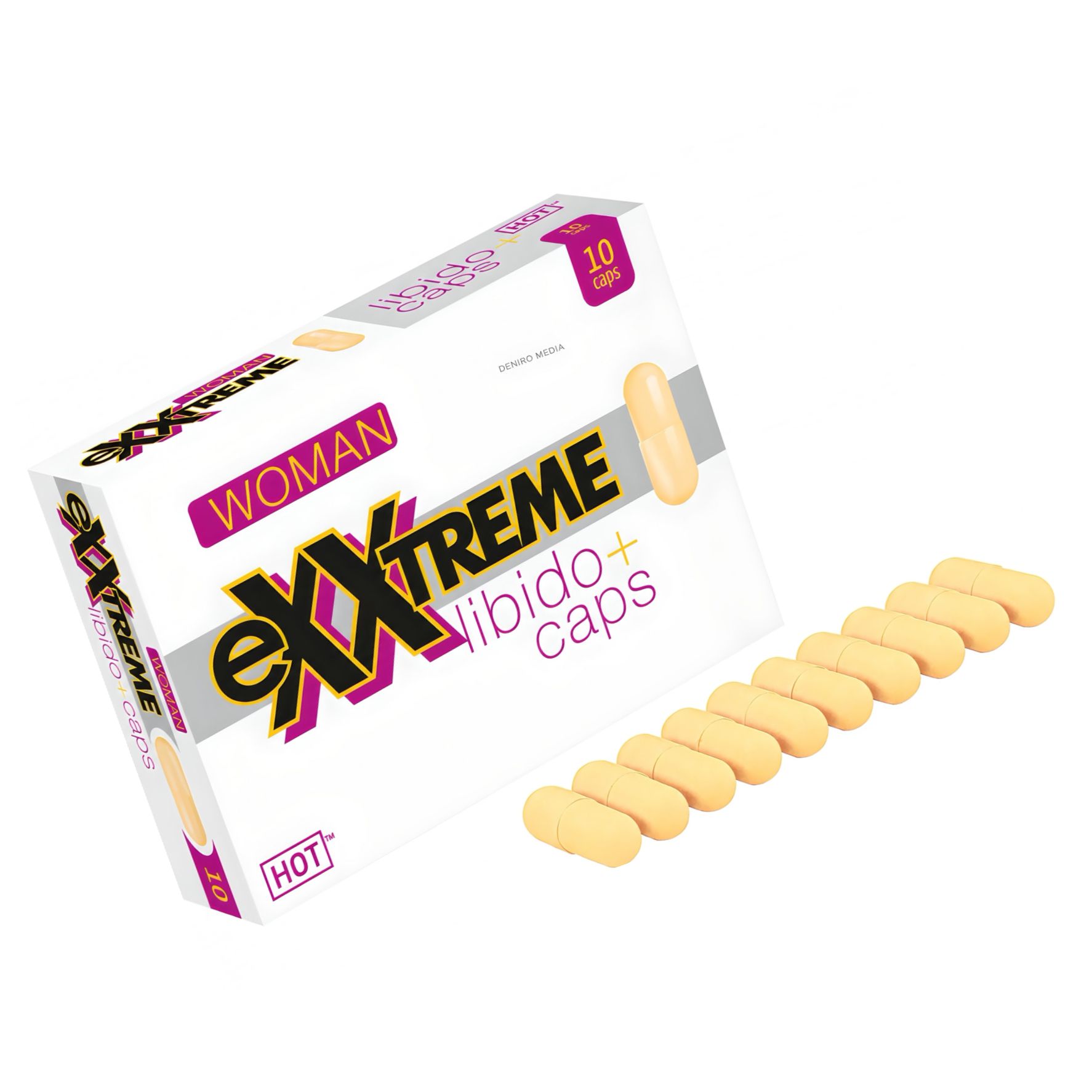 Pastile Libido Femei Hot Ex Libido Caps 10buc
