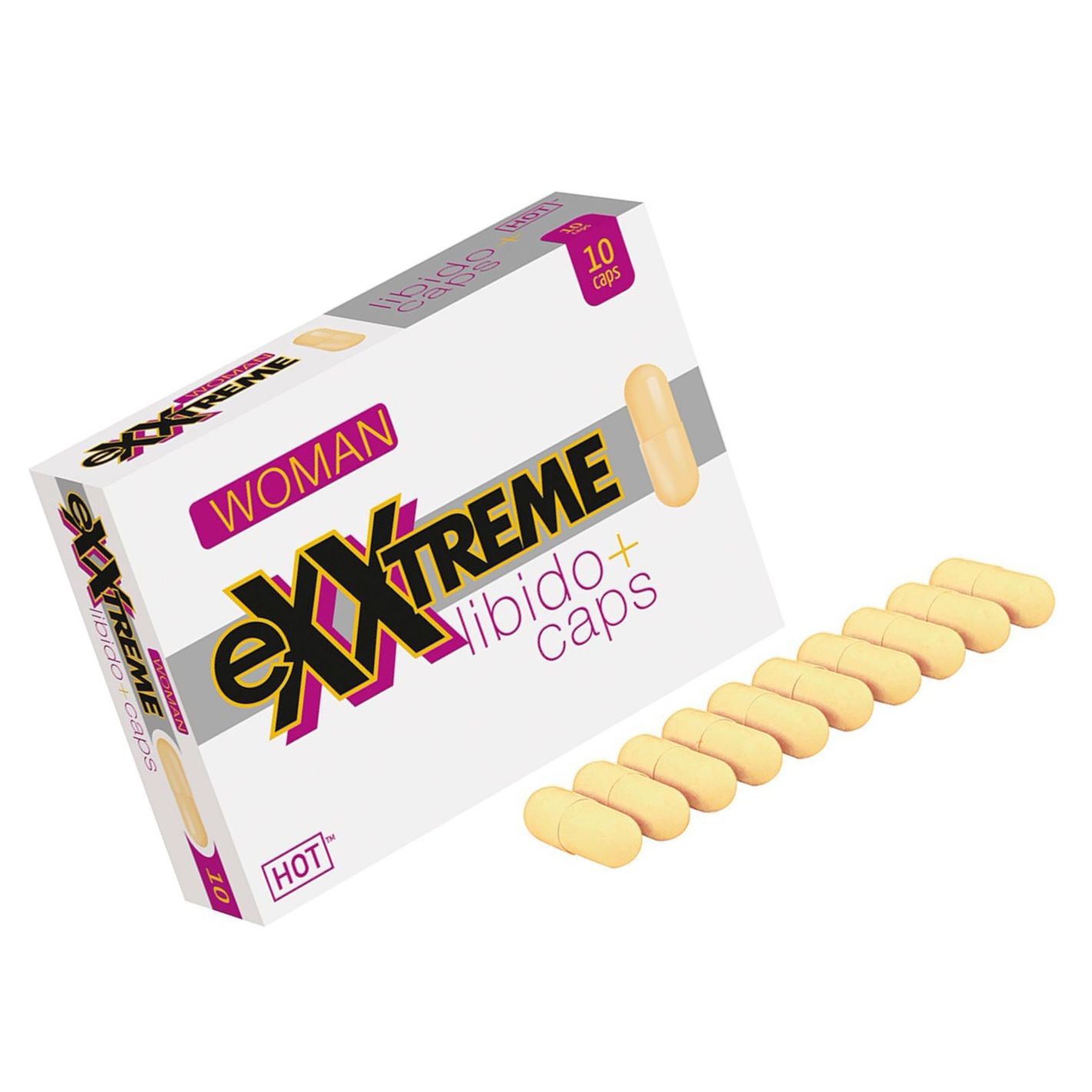 Pastile Libido Femei Hot Ex Libido Caps 10buc