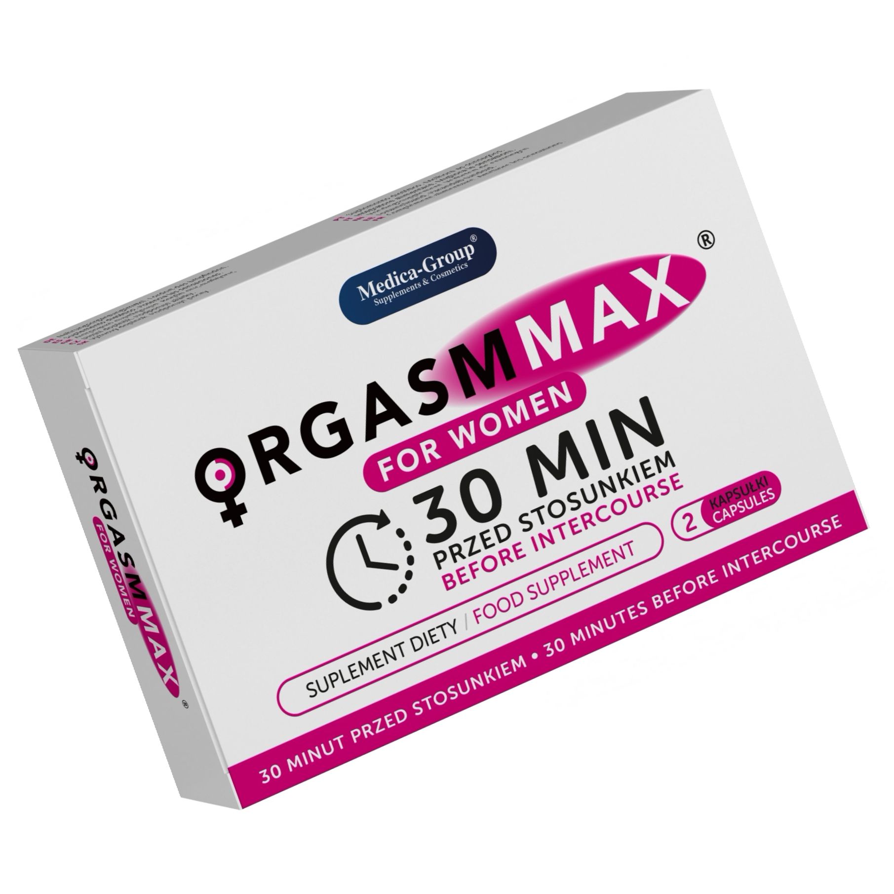Pastile Orgasm Max Pentru Femei 2buc