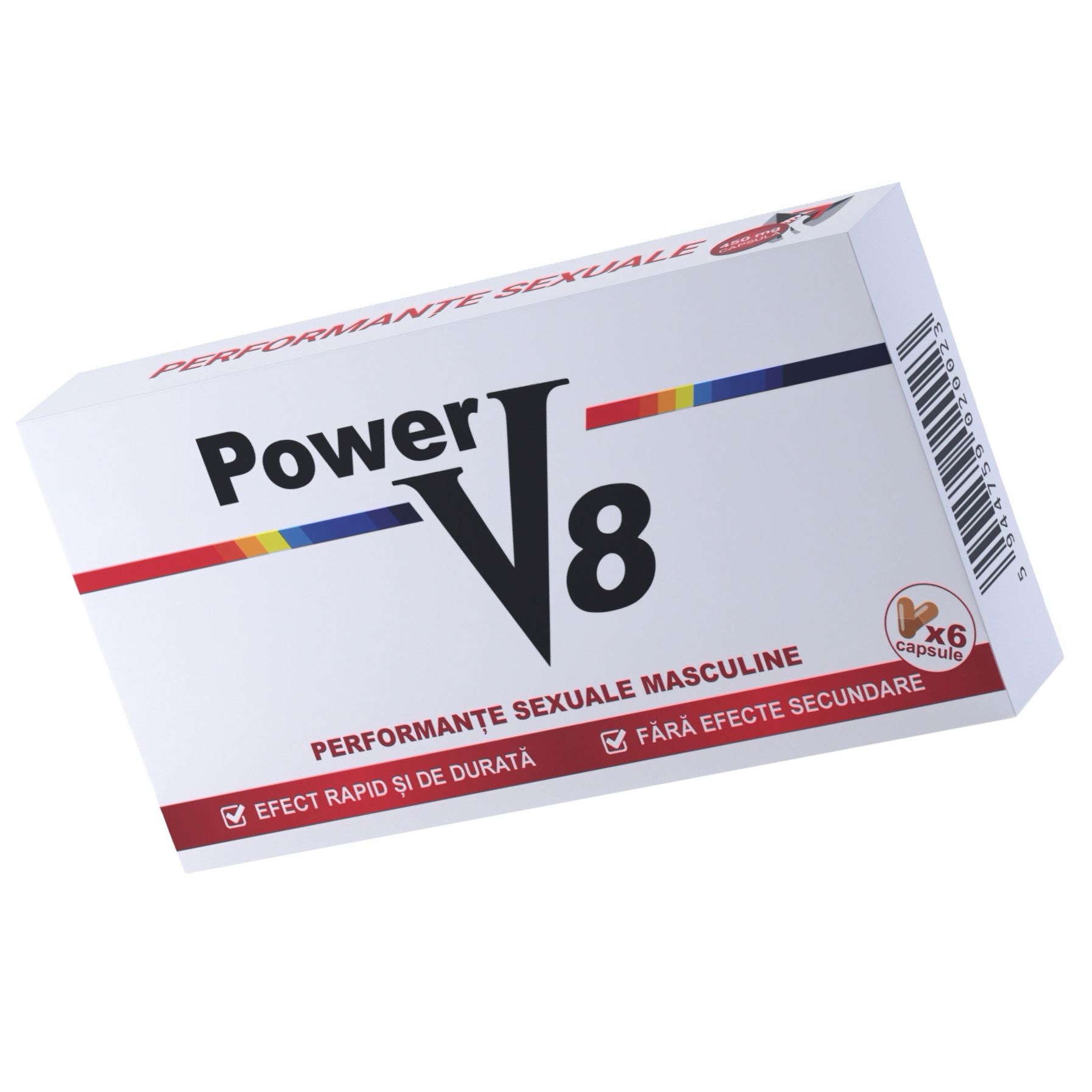 Pastile Pentru Erectie Si Potenta Power V8 6 cps