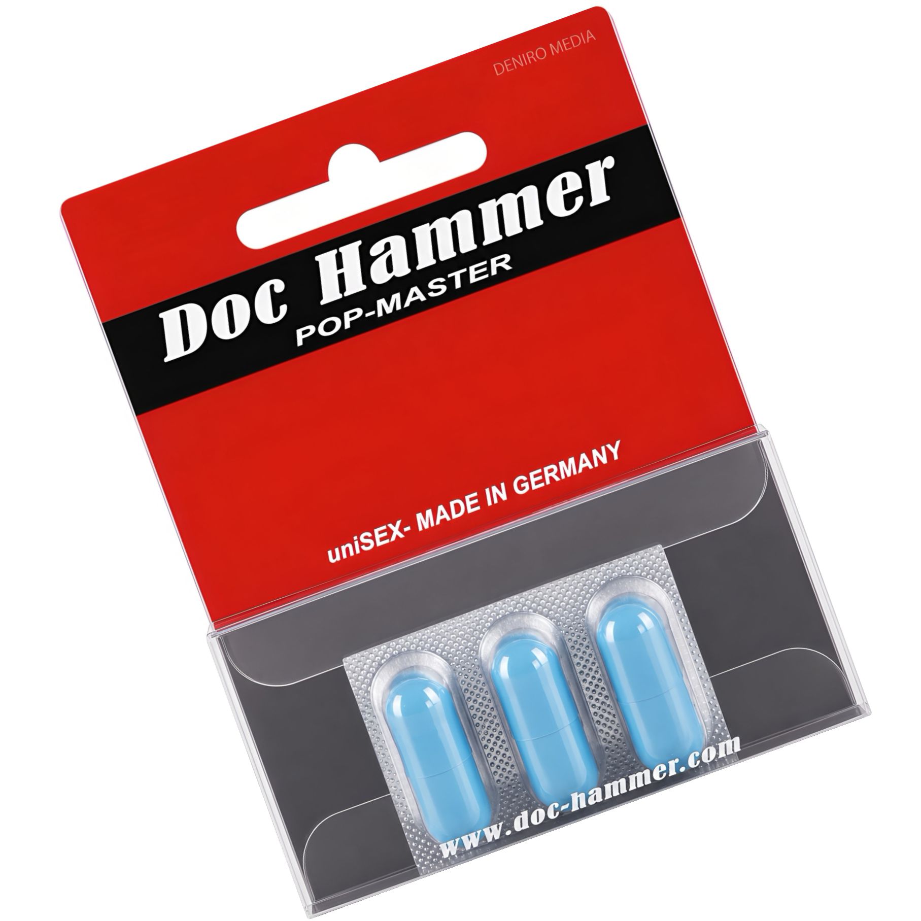 Pastile Potență Doc Hammer Pop-Master 3buc