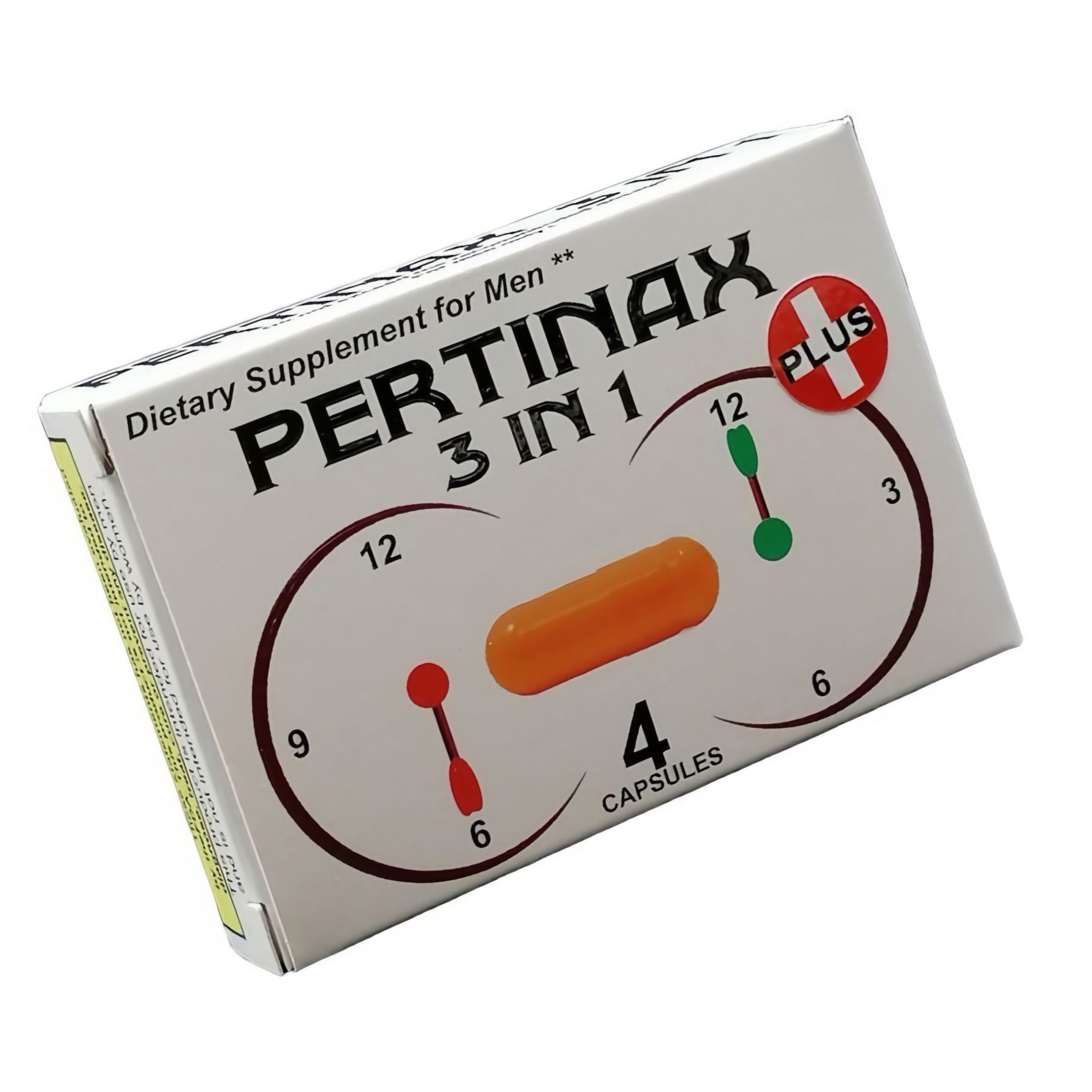 Pastile Potență Pertinax 3in1 Plus 4buc
