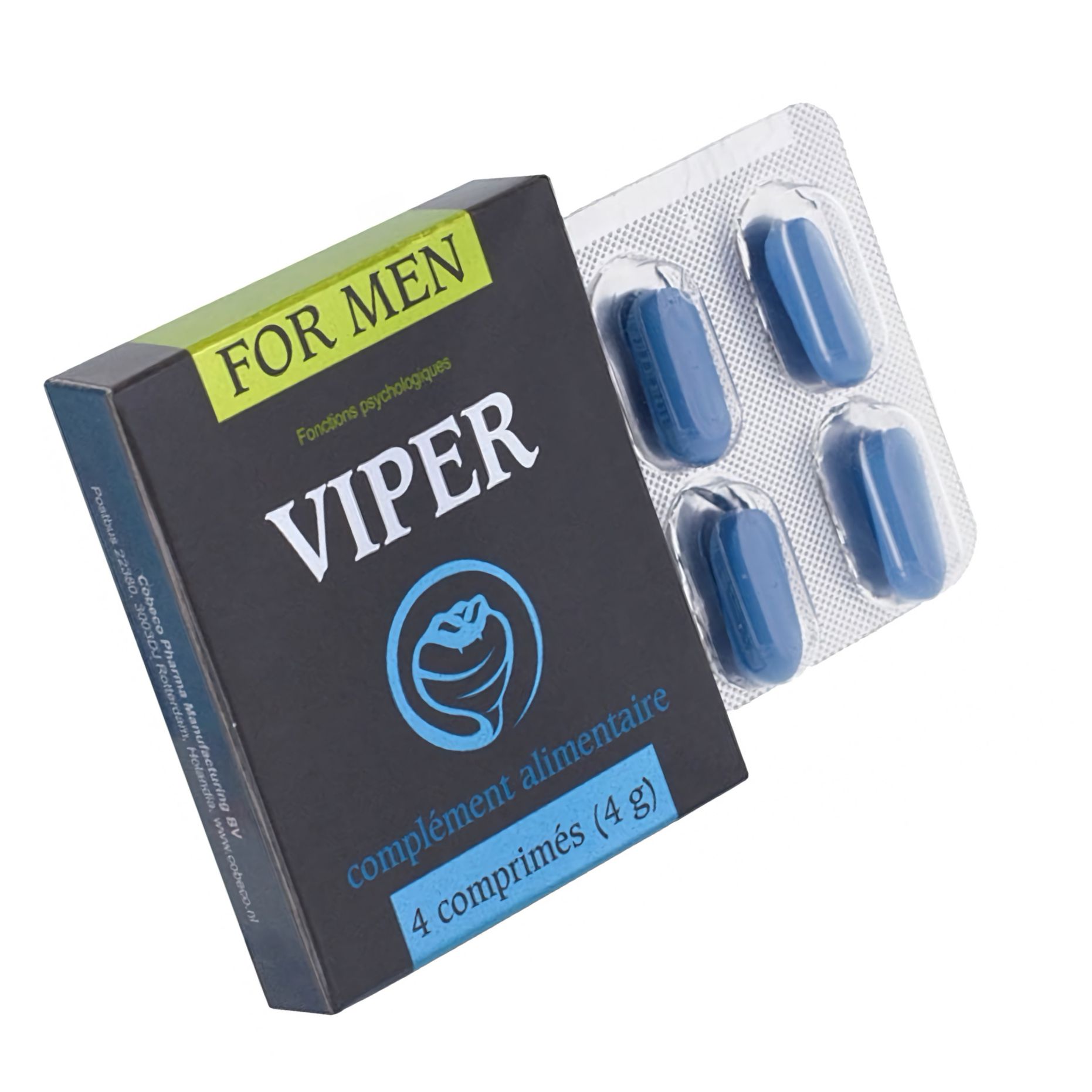 Pilule Putere Viper FR Activator Performanta 4buc