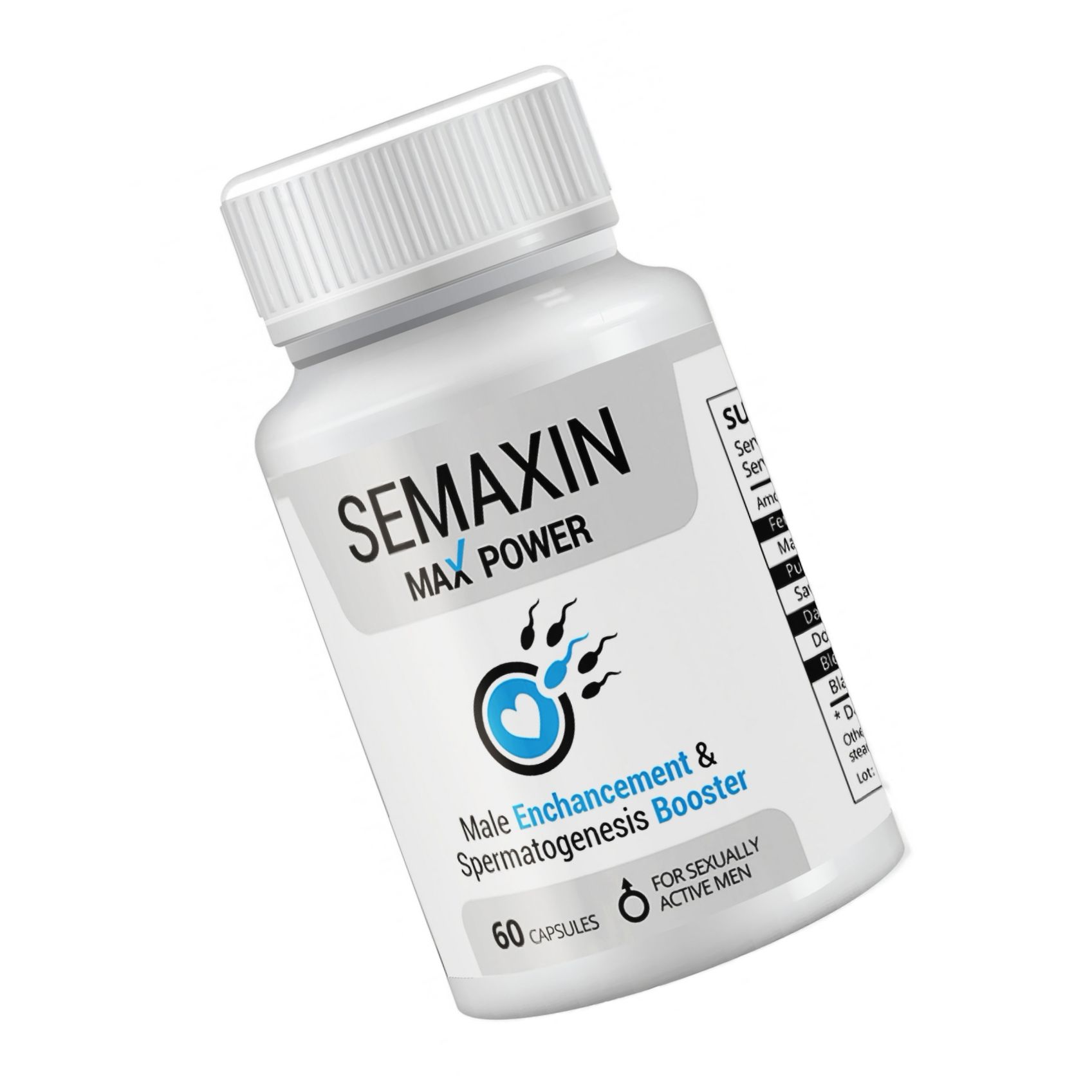 Pastile Volum Spermă Semaxin Max Power