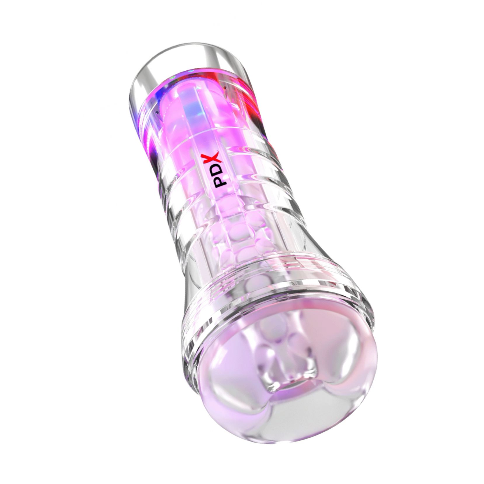 PDX Elite ViewTube Transparent cu LED Reîncărcabil