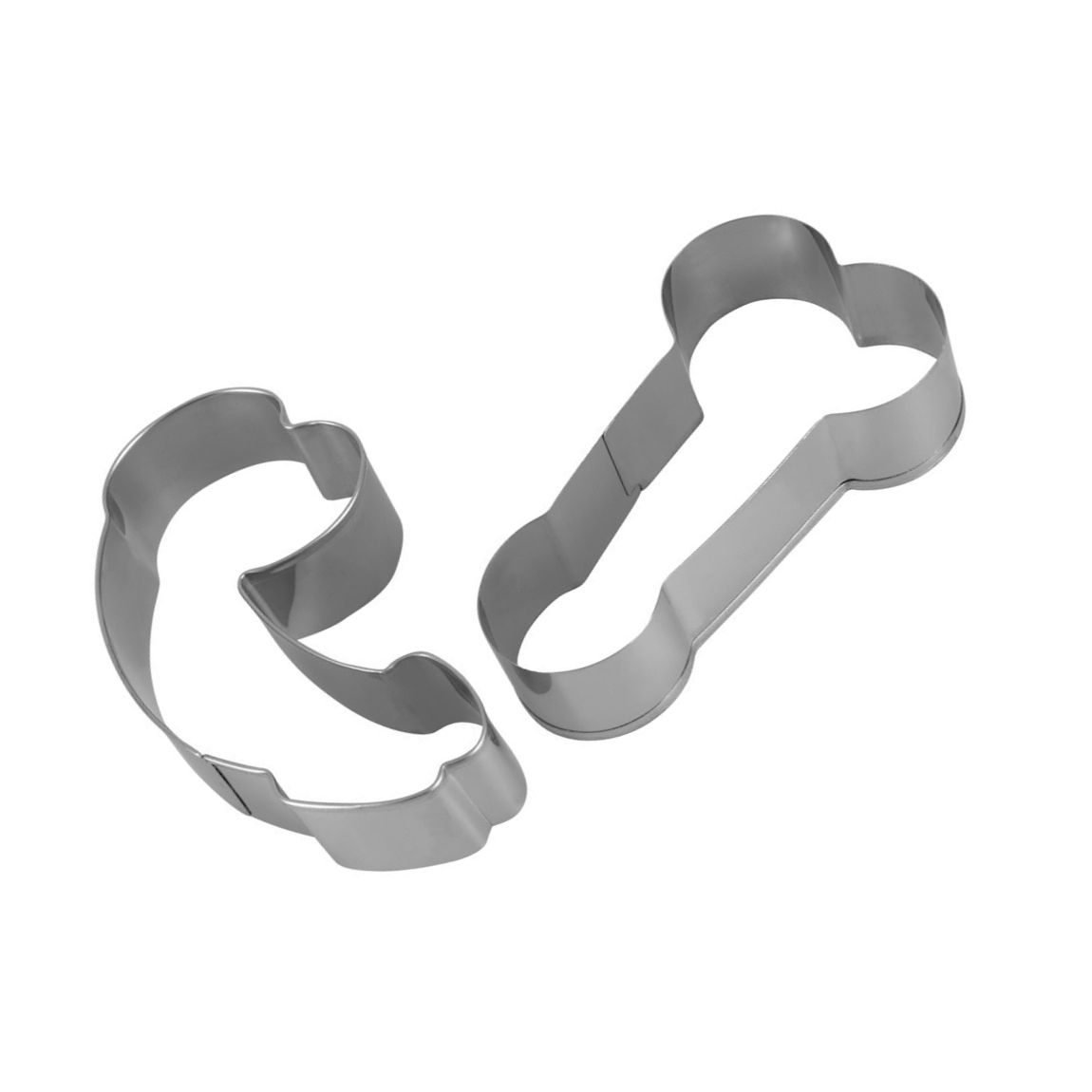 Penis Shaped Cookie Cutter Argintiu