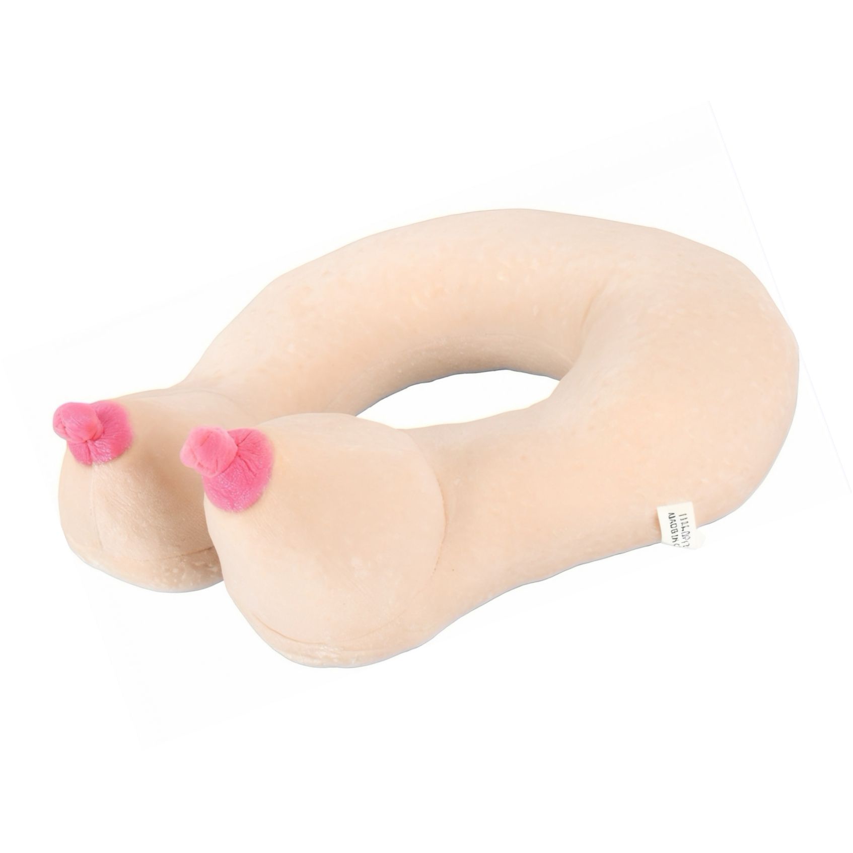 Pernă Cervicală Plush cu Formă de Sâni