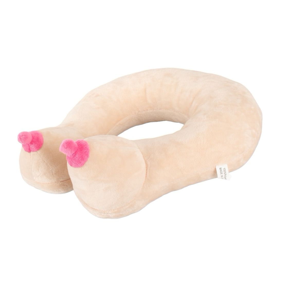 Pernă Cervicală Plush cu Formă de Sâni