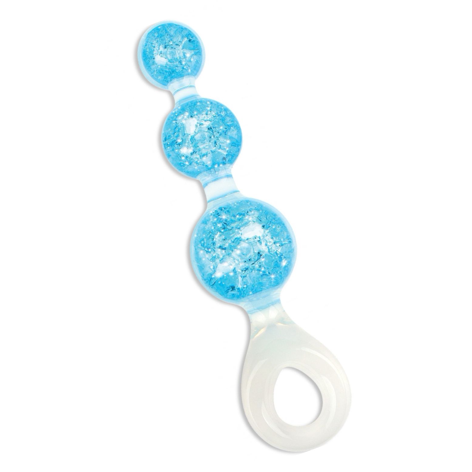 Plug Anal Crystal Trio Medium – Cristalin, Confortabil Albastru