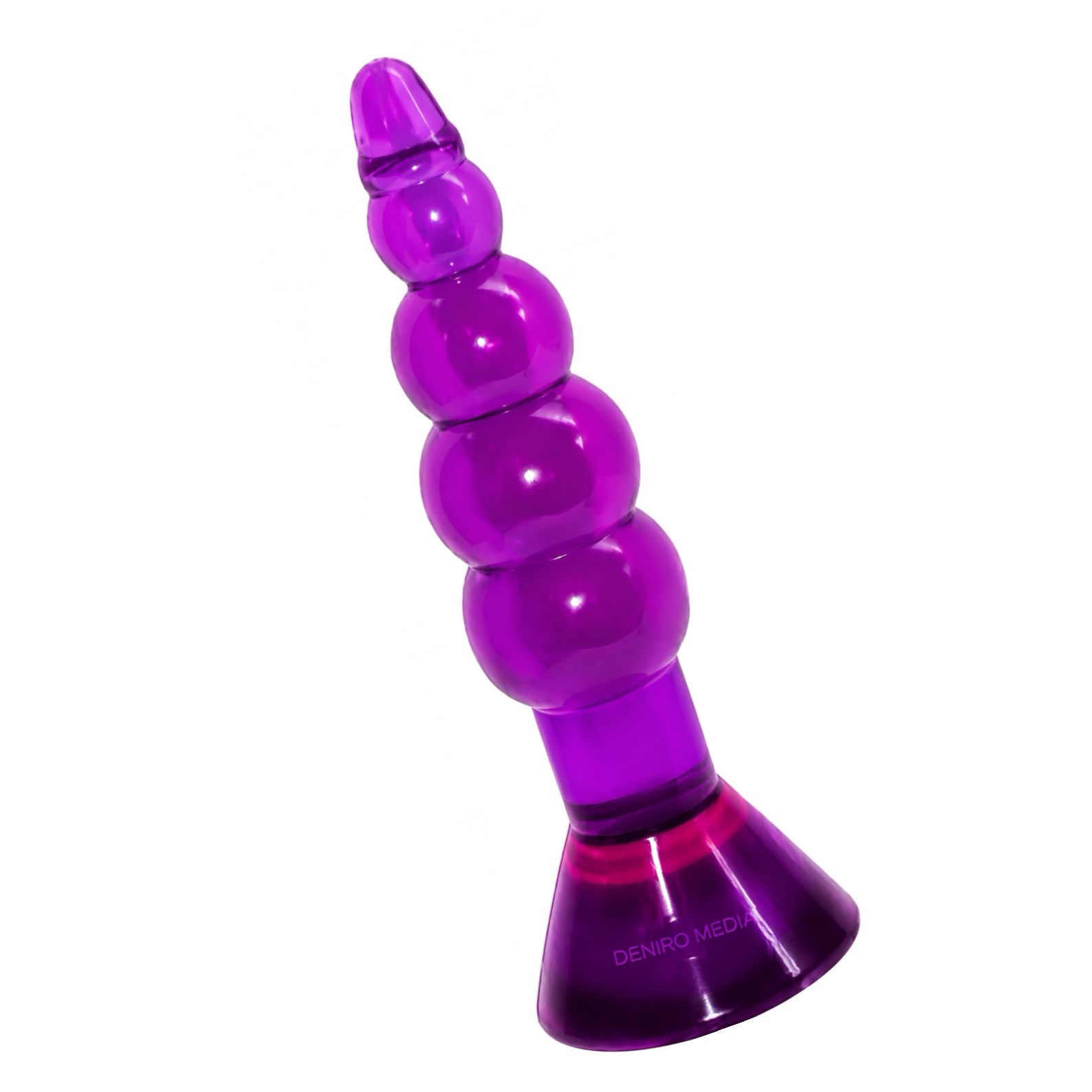 Plug Anal Riders Debra — Șir De Bile, Mov Discret