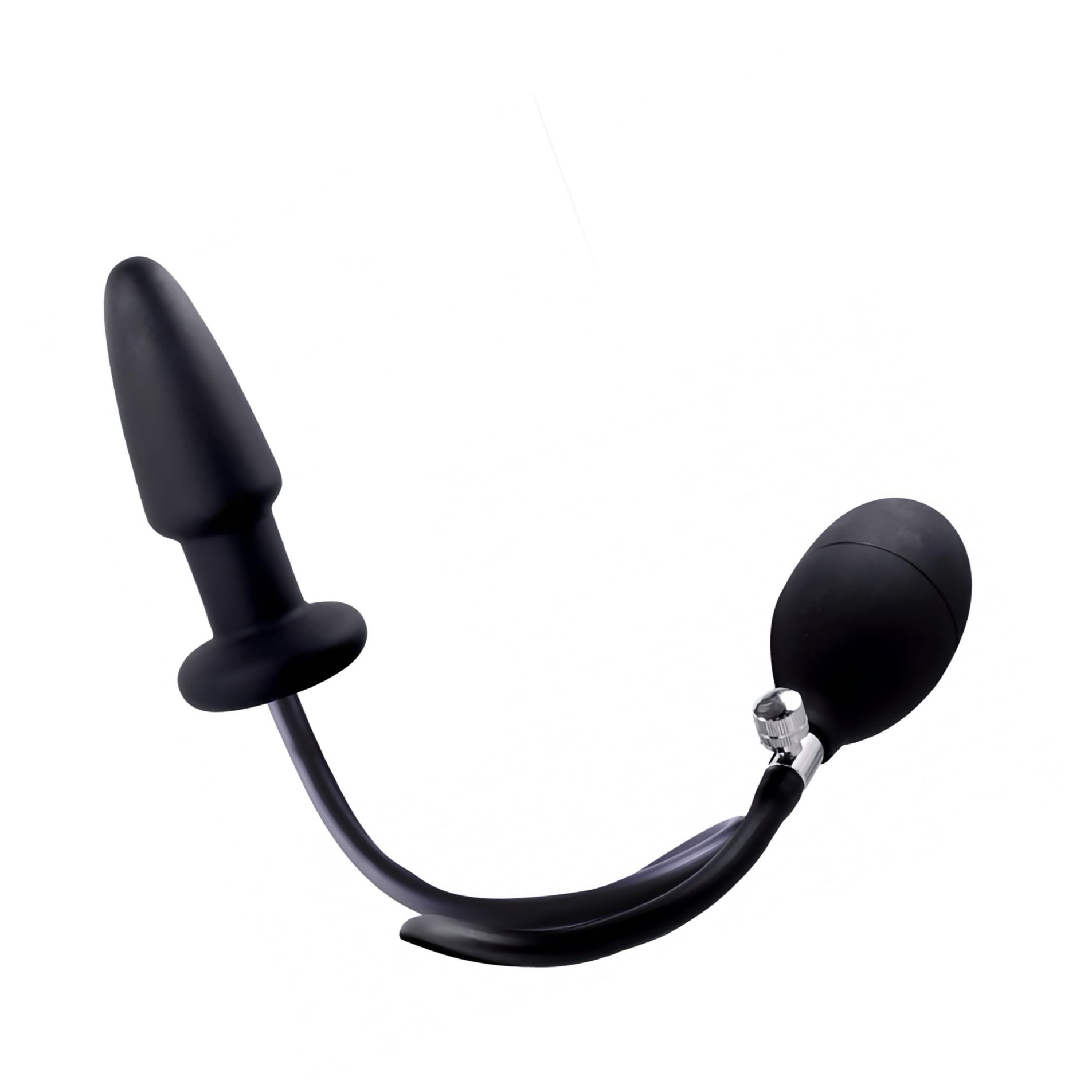 Plug Gonflabil NMC Reglabil cu Pompă și Supapă 15cm Negru