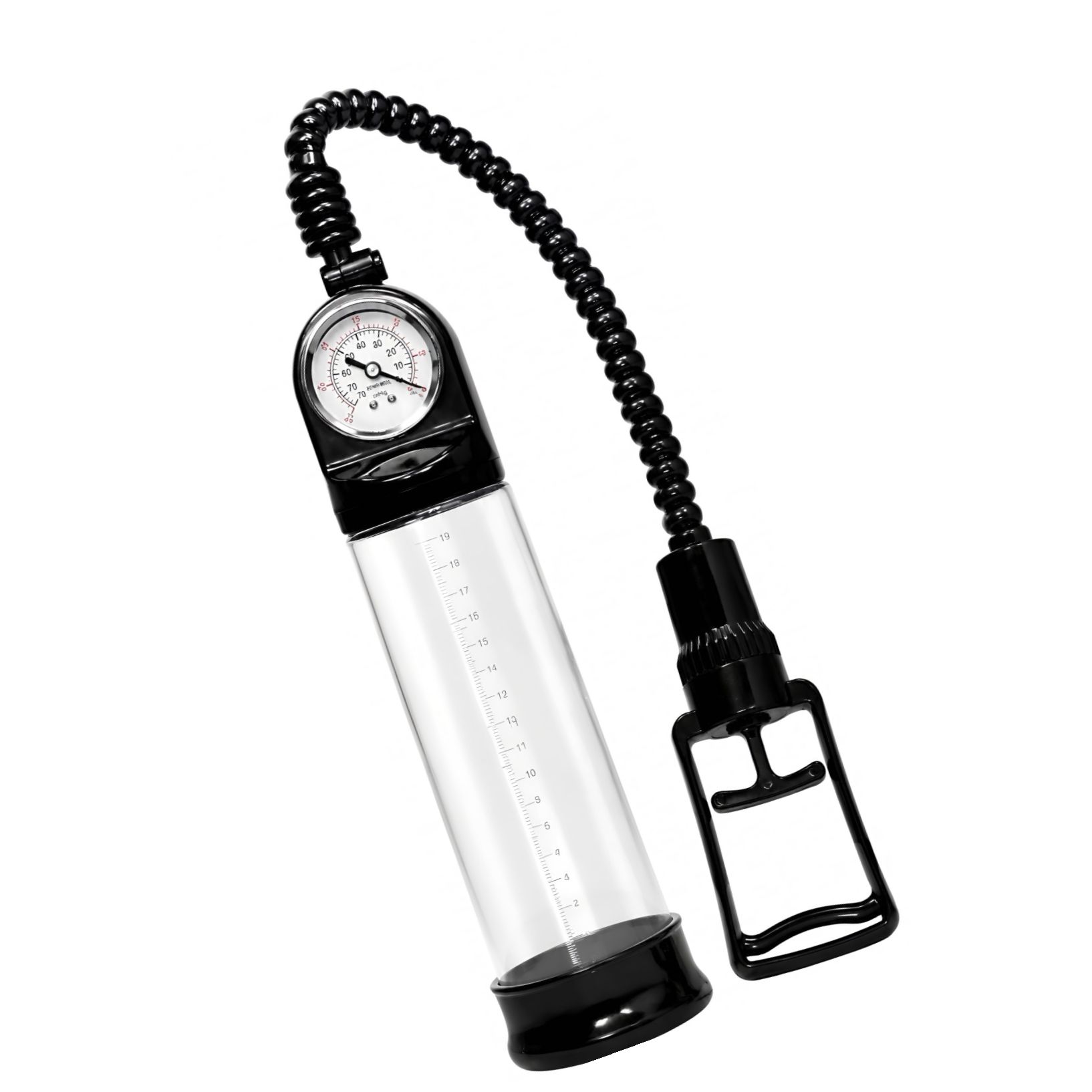 Pompă Penis Deluxe Negru