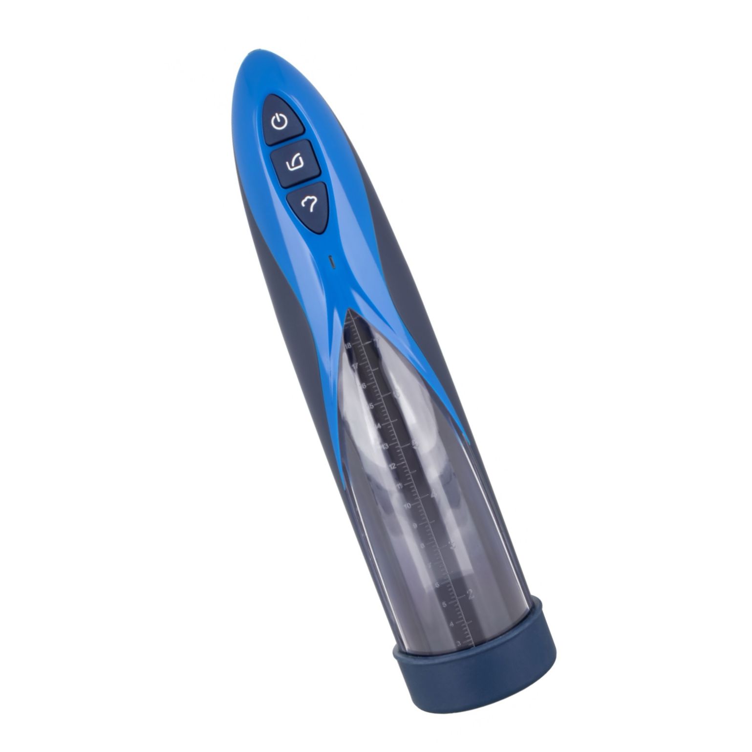 Pompa Penis Rechargeable Waterproof Albastru